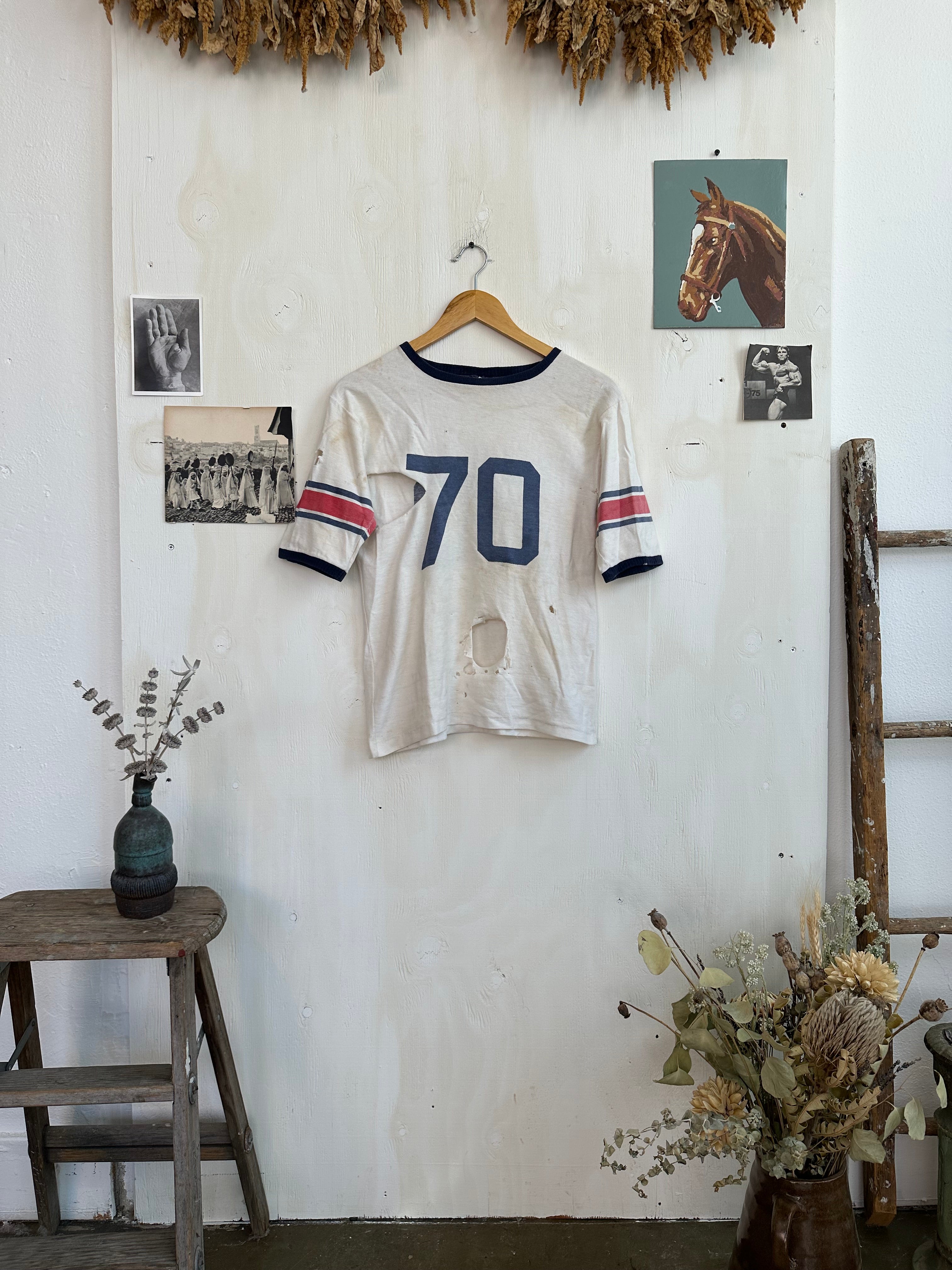 1970s Thrashed Number 70 Jersey (S/M)