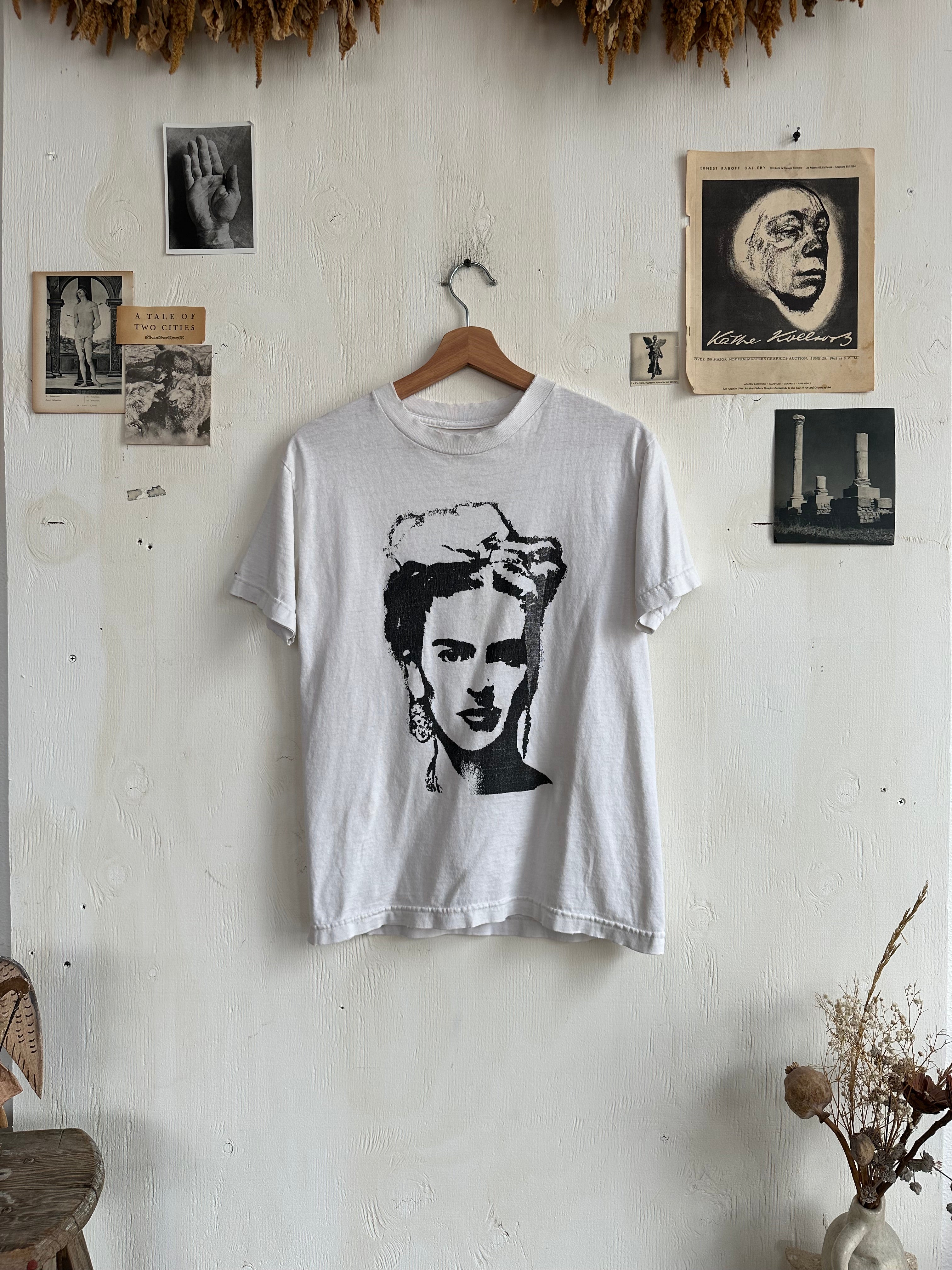 1990s Well Worn Frida Kahlo Tee (M)