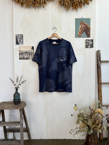 1980s Bleached Stained Dynarie Pocket Tee (XL)