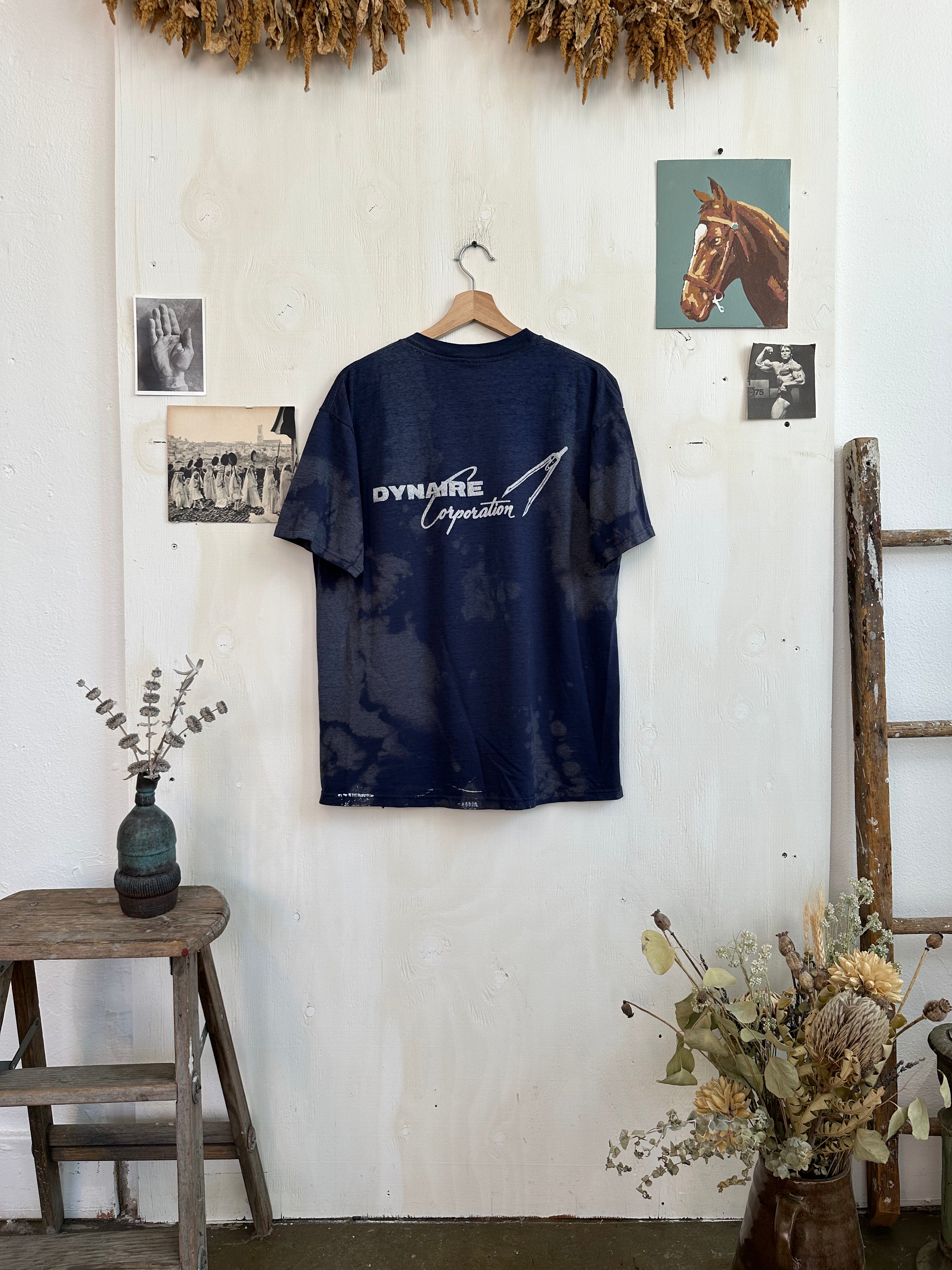 1980s Bleached Stained Dynarie Pocket Tee (XL)