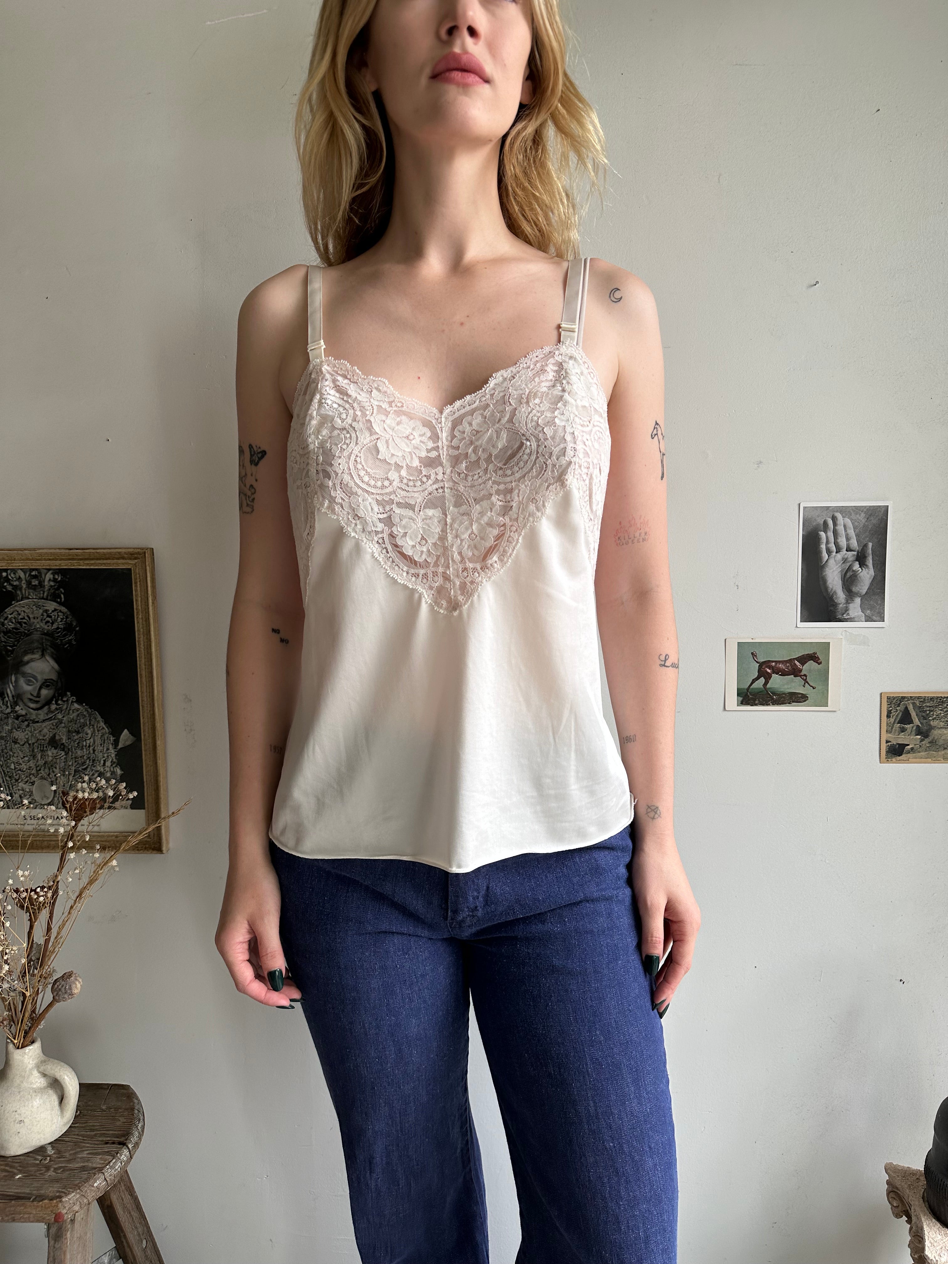 1980s Lace Cami (M/L)