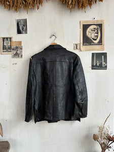 1960s Pearl Snap Leather Jacket (XS/S)