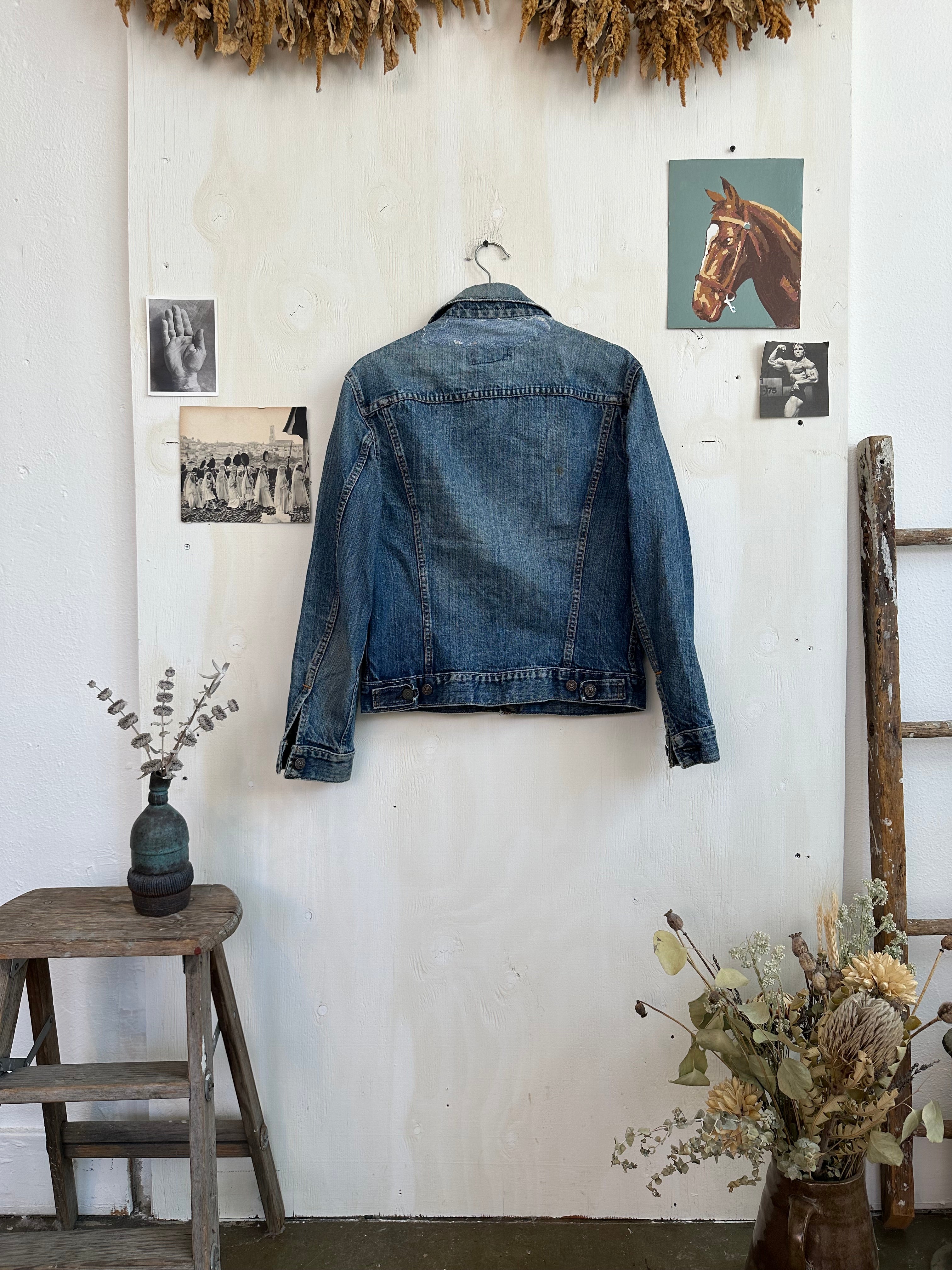 Late 1960s/1970s Patched and Repaired Levis Big E Jacket (M)