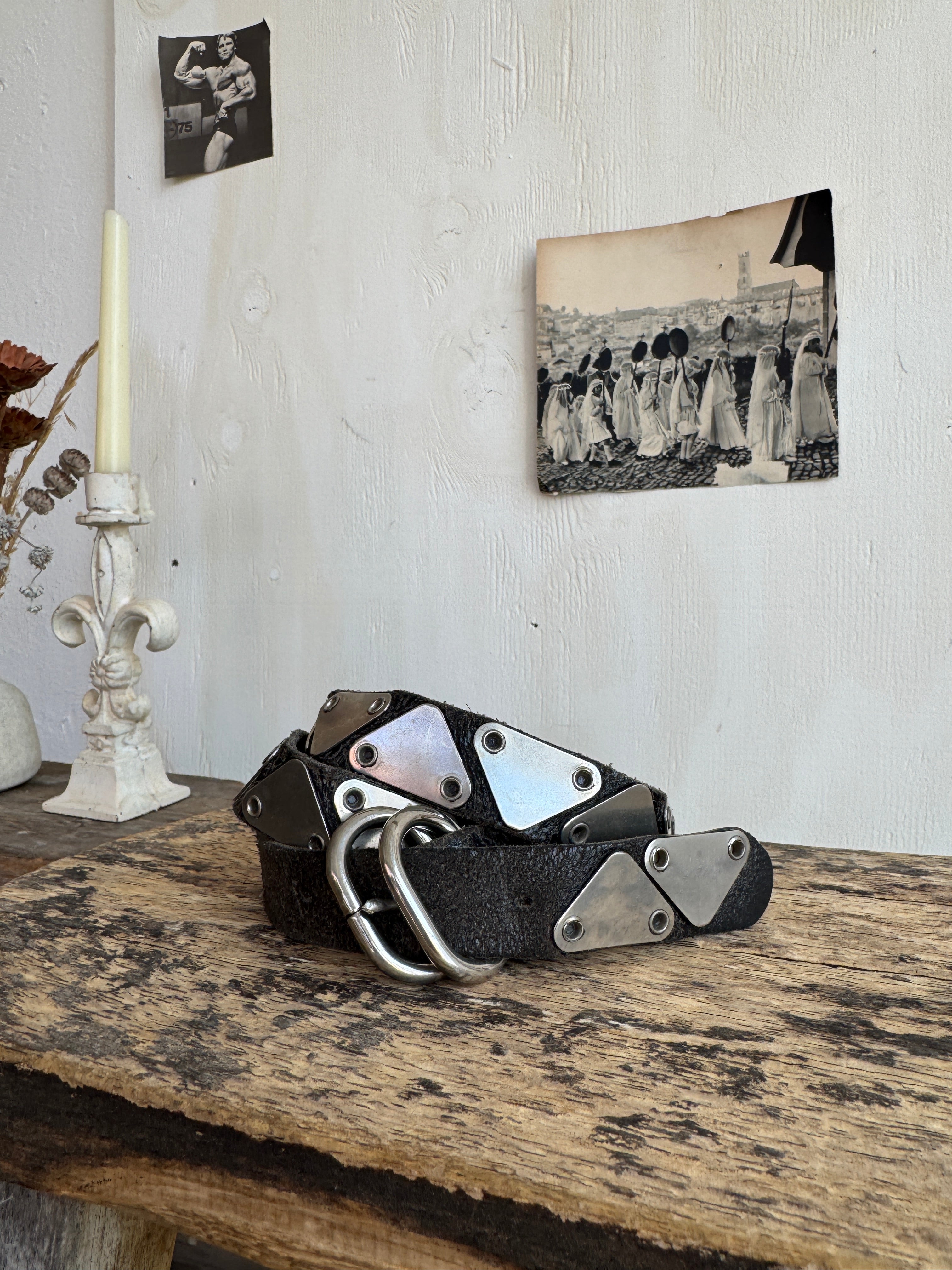 1980s Triangle Stud Belt (28 -32)
