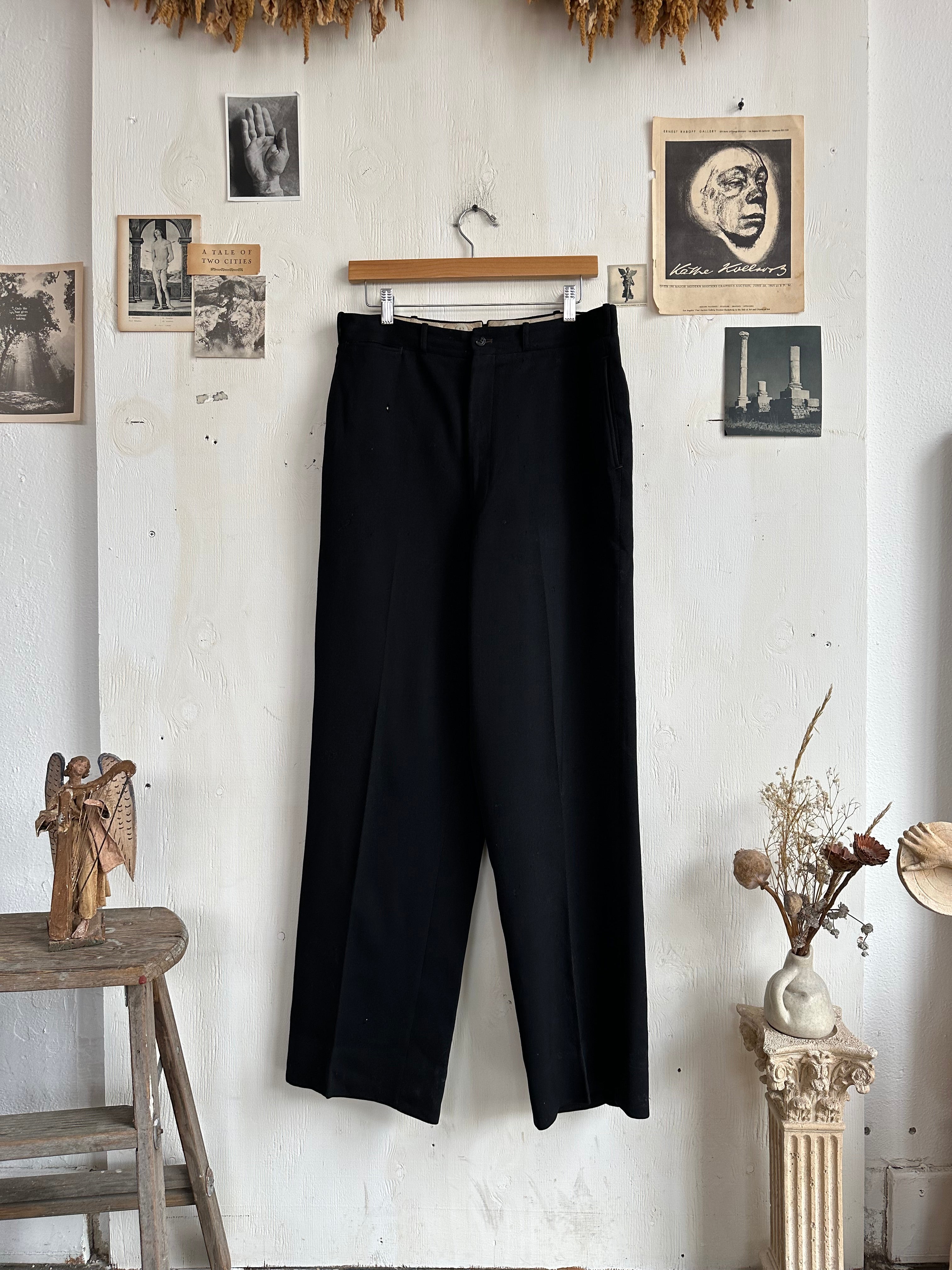 1940s Baggy Military Trousers (32/32)