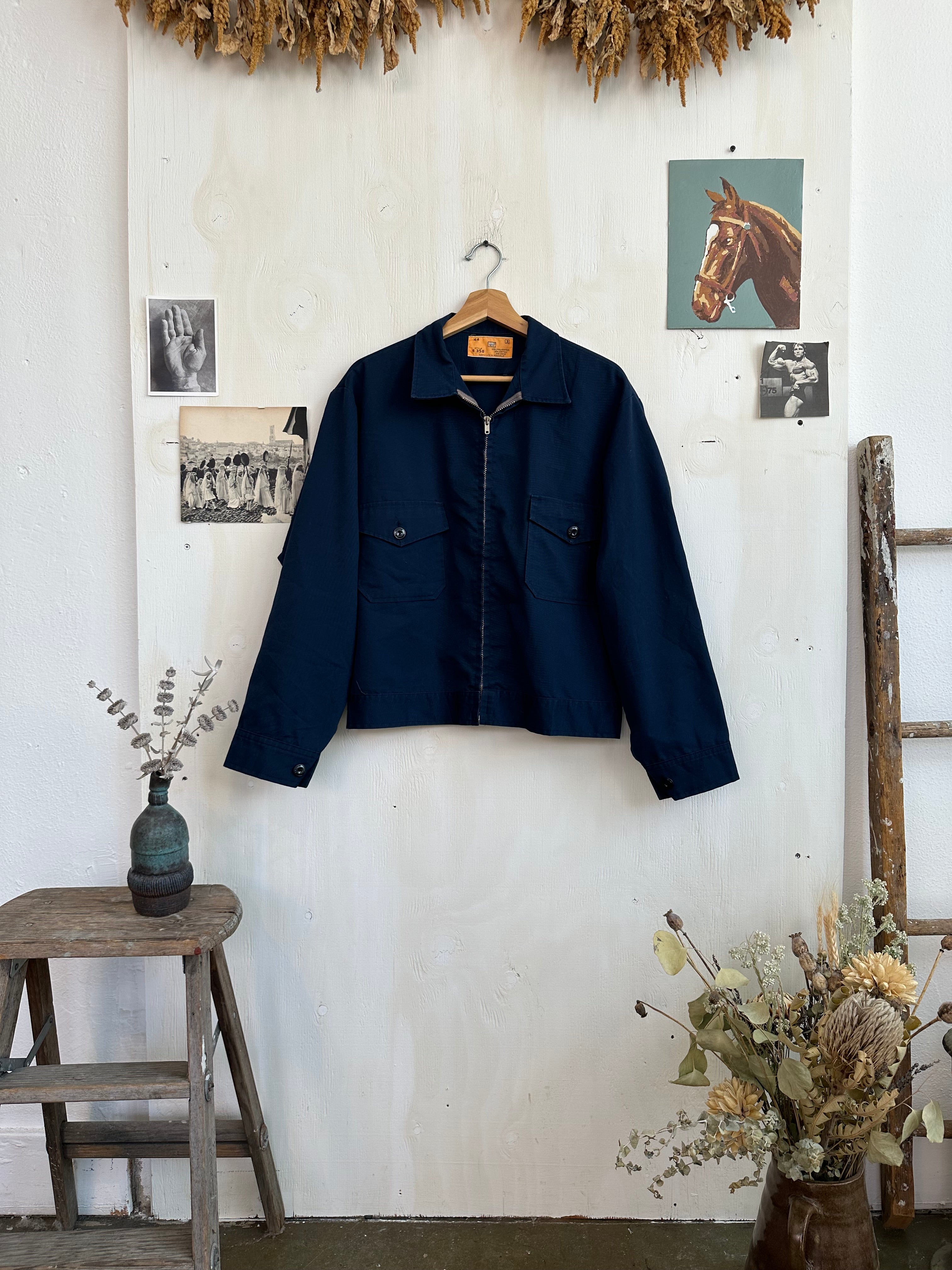 1980s Navy Work Jacket (Boxy M/L)