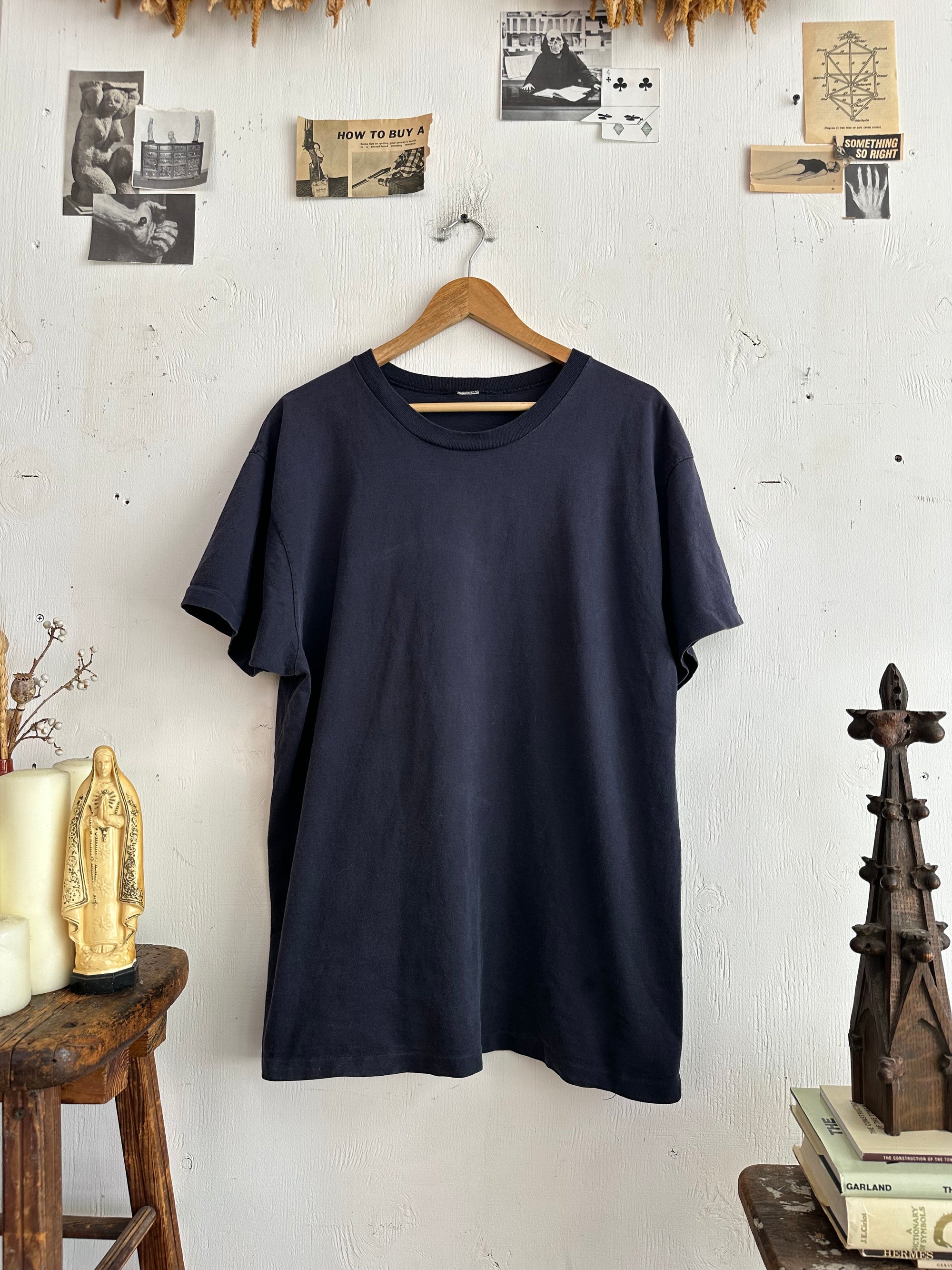 1990s Cool Toned Black T-Shirt