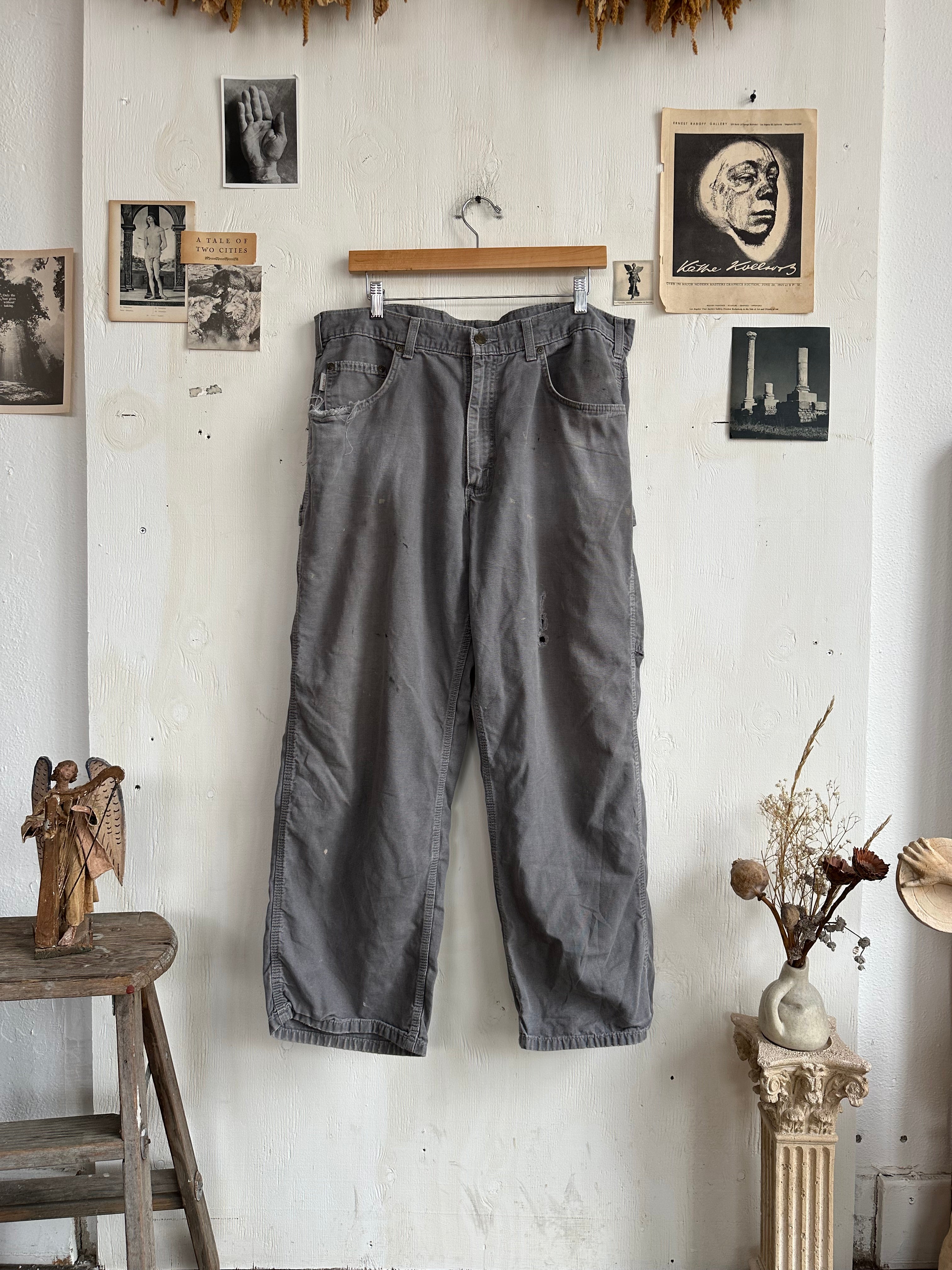 1990s Thrashed Carhartt Carpenter Pants (38/30)