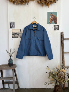 1980s Slate Grey Work Jacket (Boxy L)