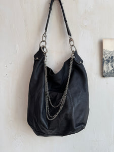 Vintage Made in Italy Hobo Bag w/ Chain