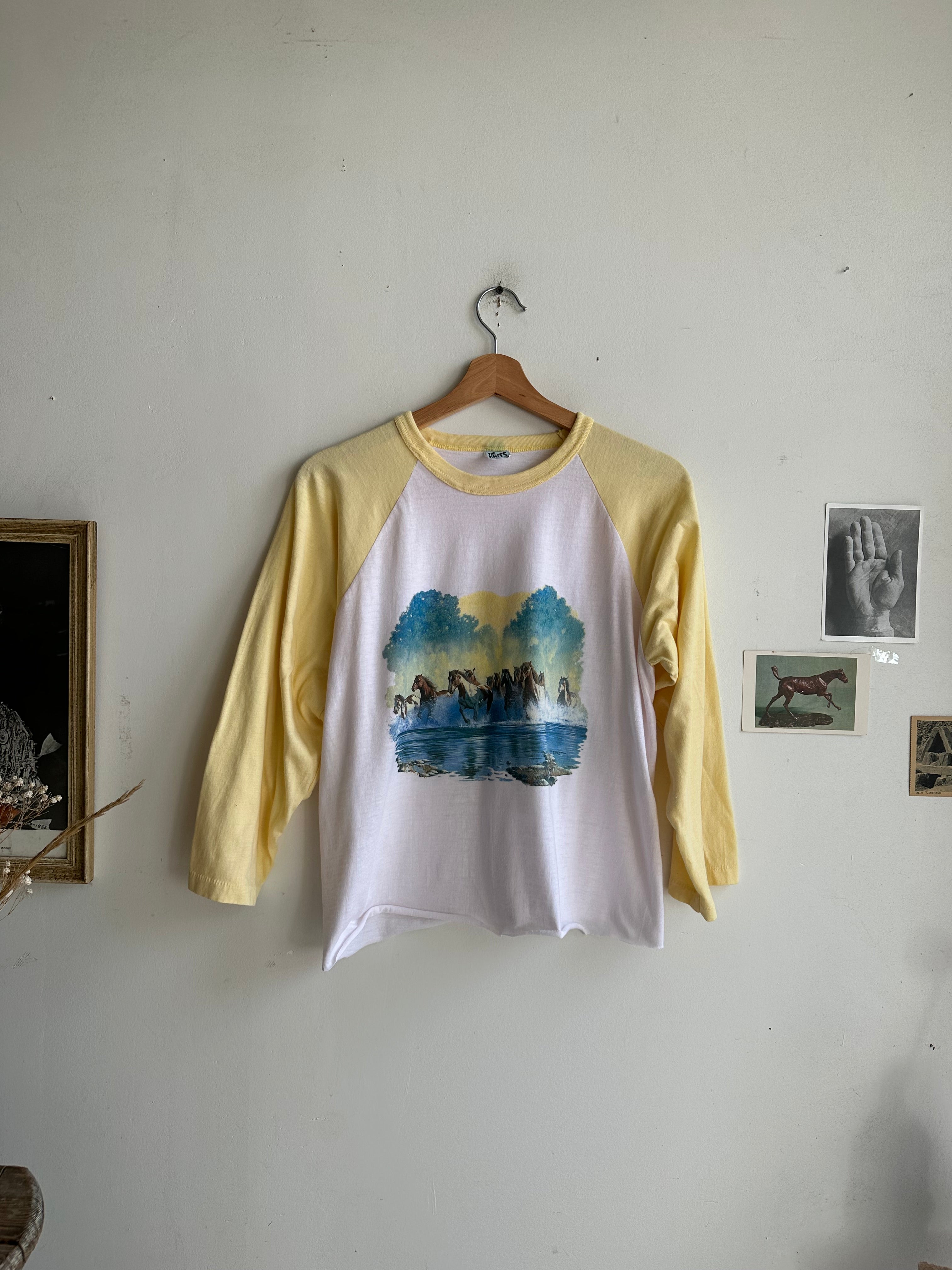 Chopped Horses 3/4 Sleeve (S/M)