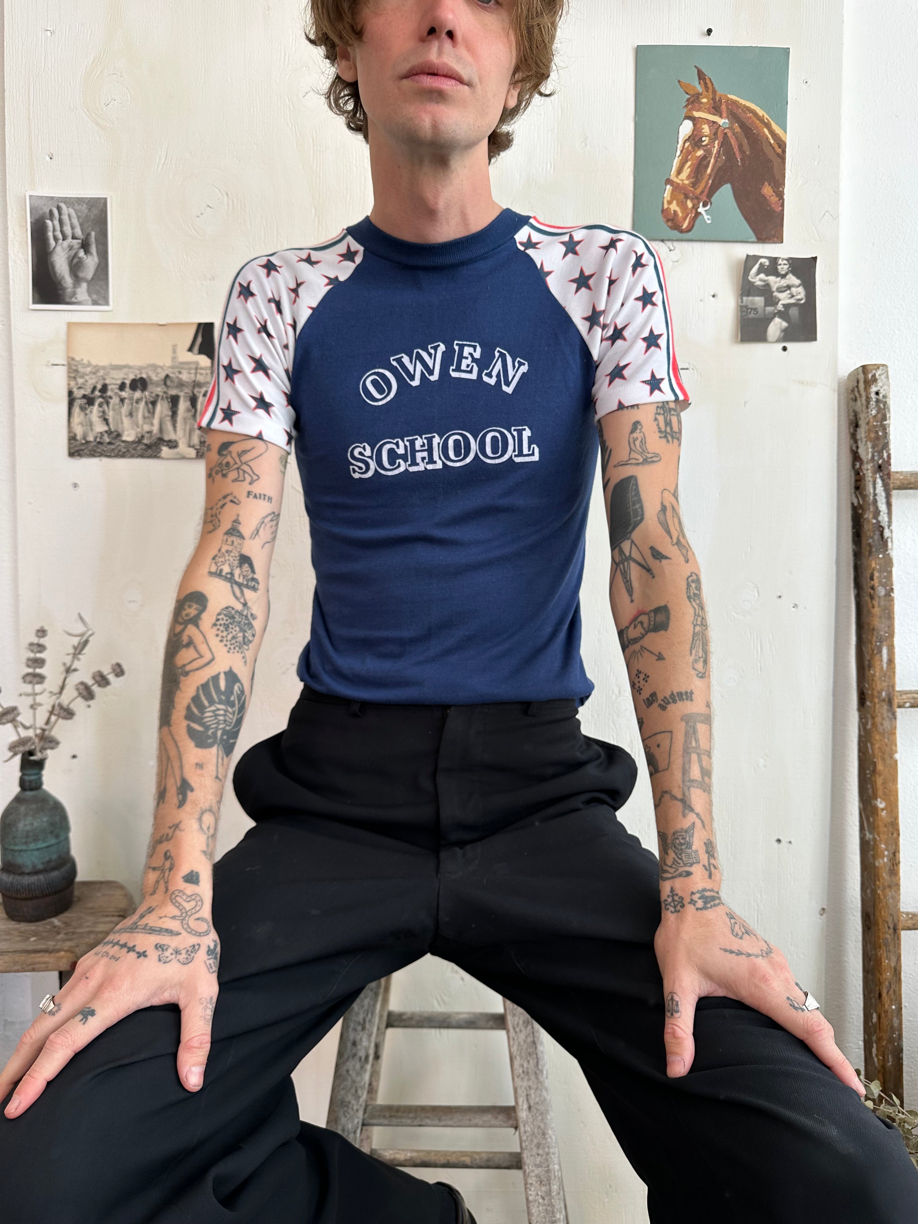 1980s Owen School Athletic Tee (S)