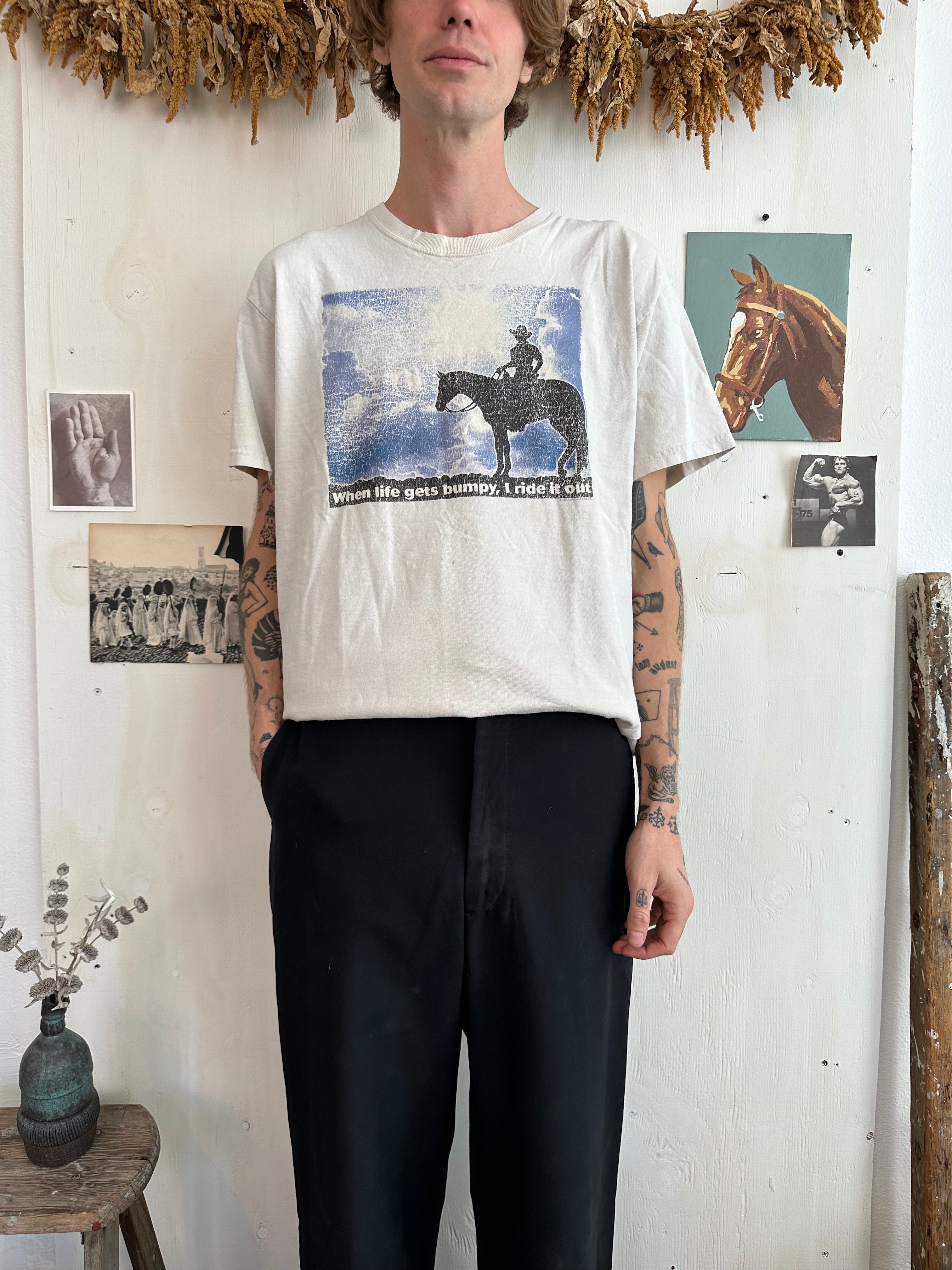 1990s Well Worn Ride It Out Tee (L)