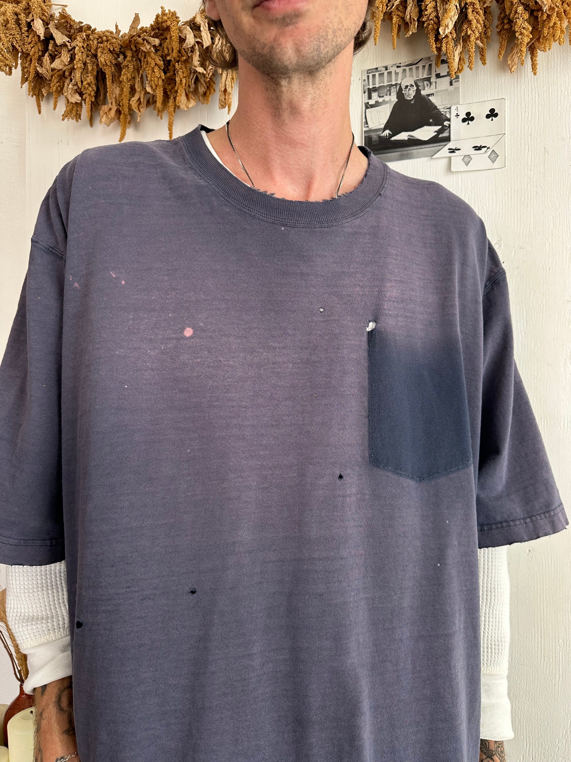 2000s Thrashed and Sunfaded Carhartt Shirt