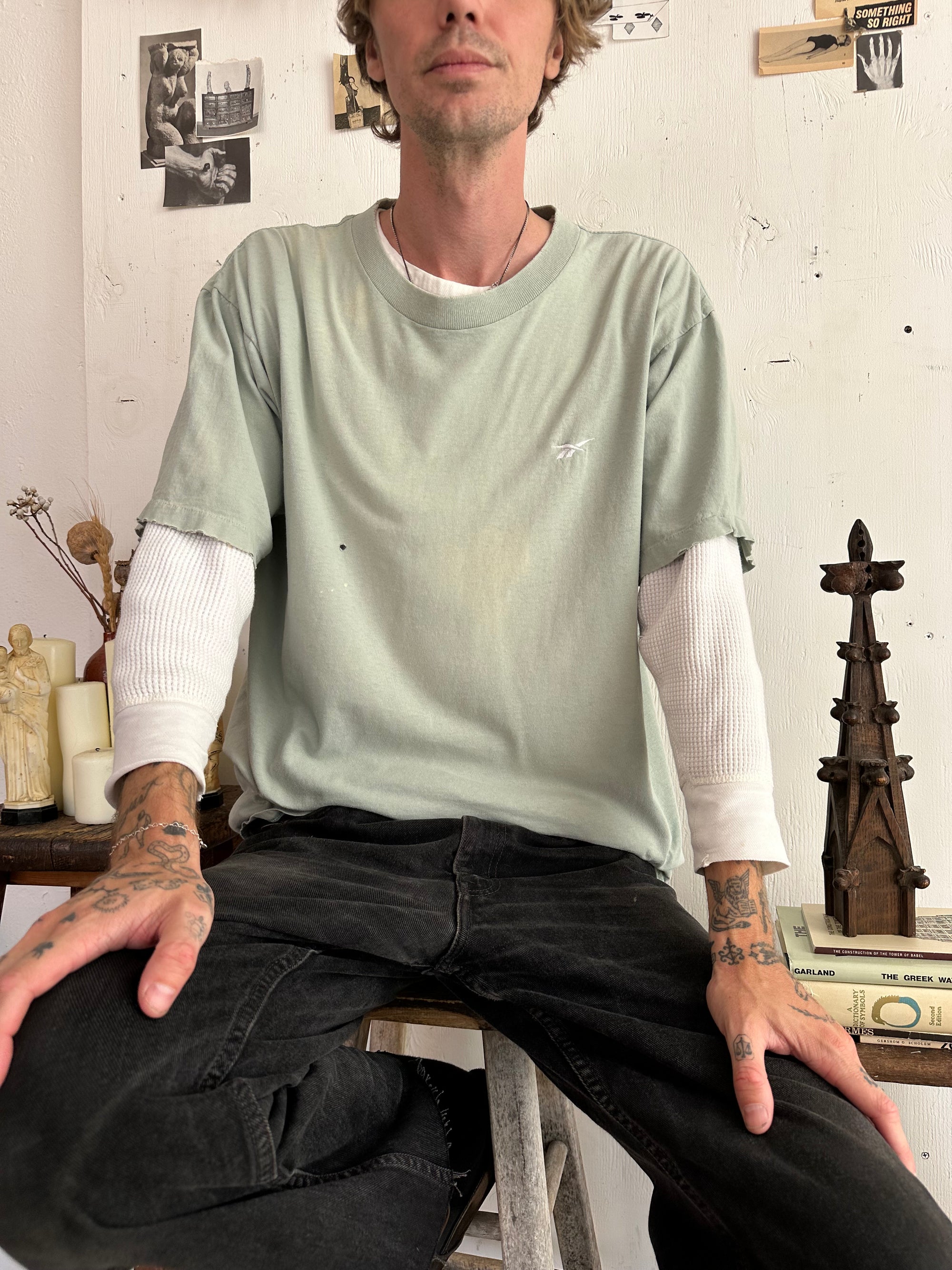 1990s Sunfaded Reebok Tee
