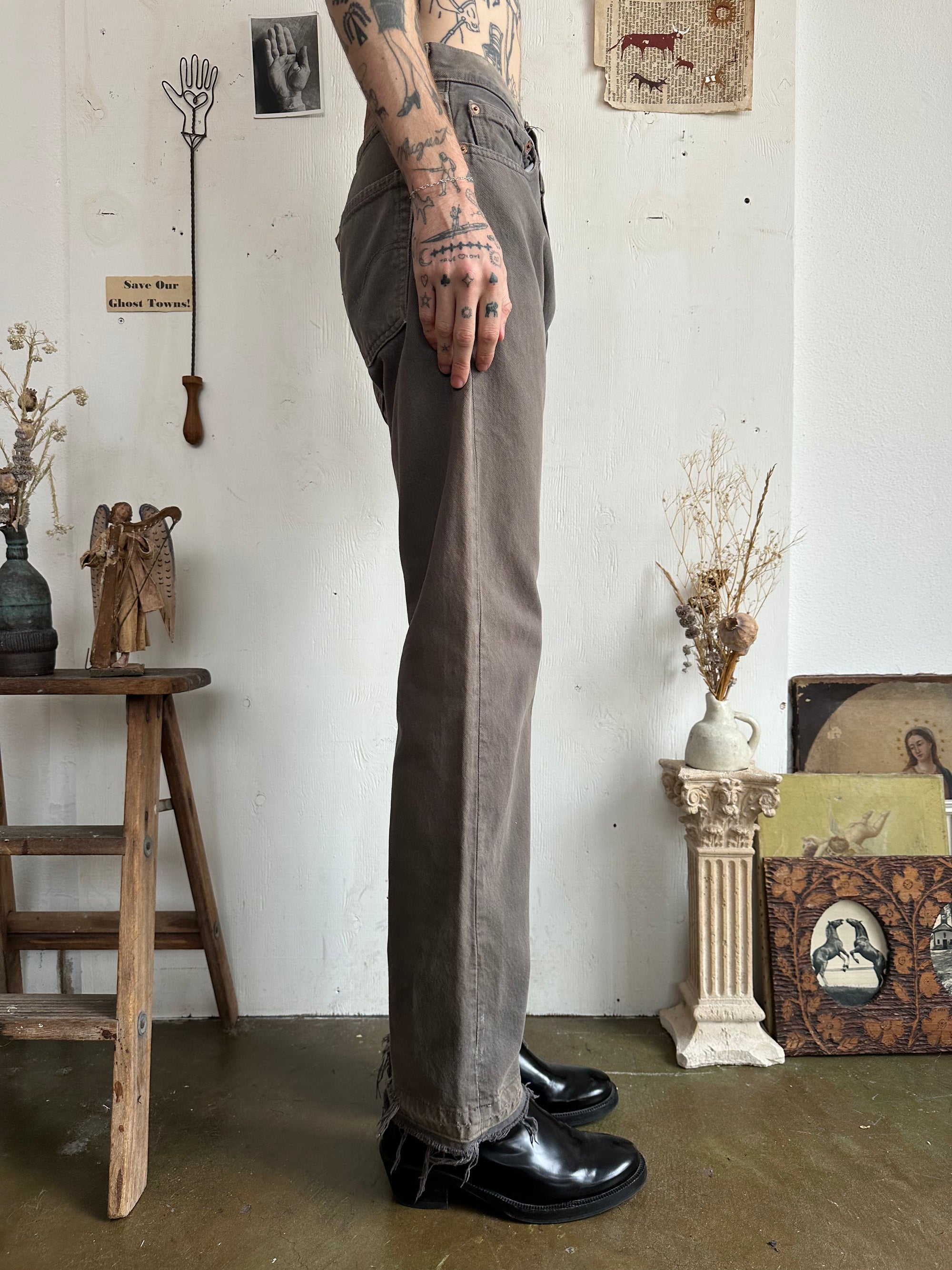 1990s Earth Toned Levis 501