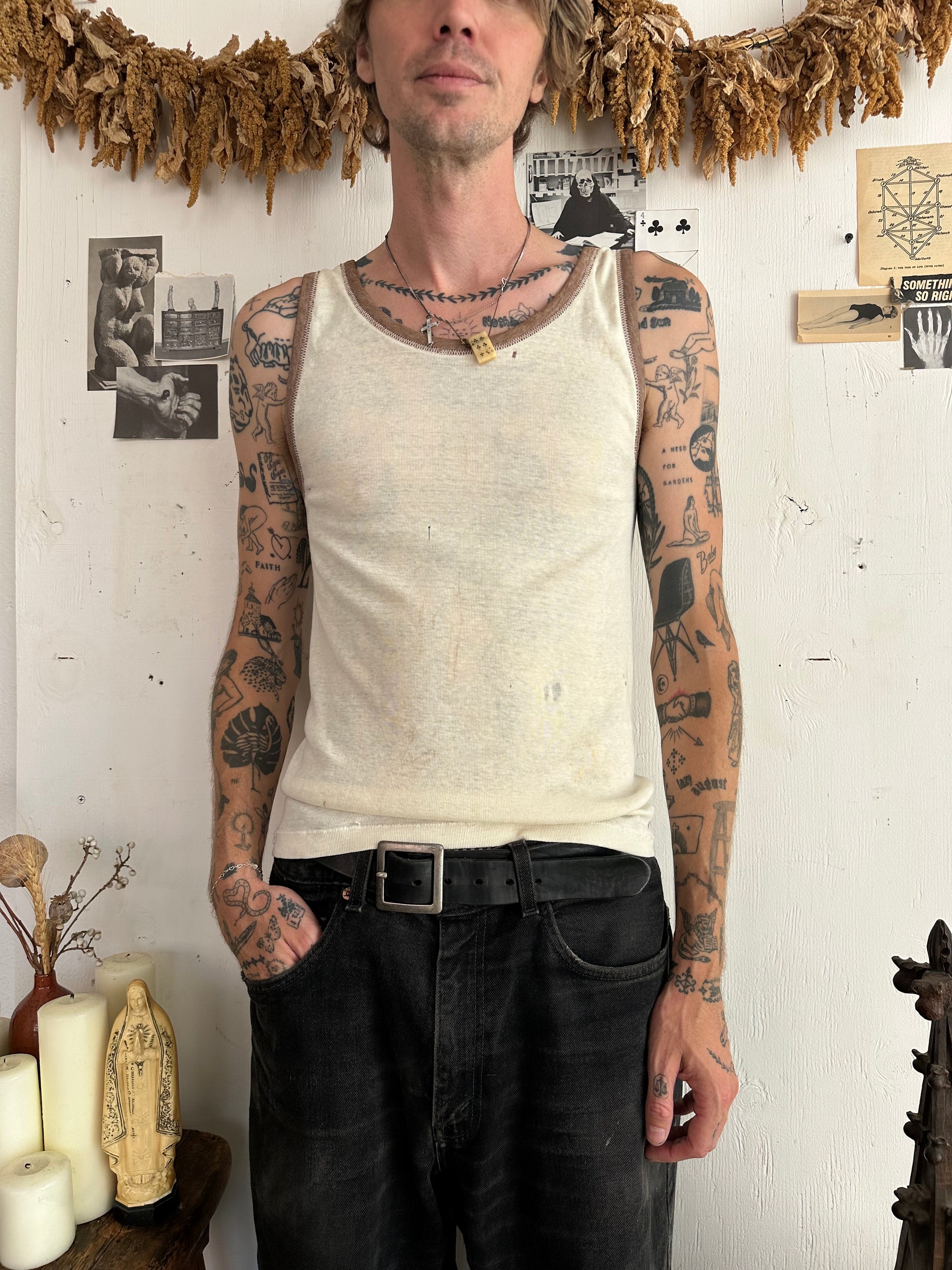1970s Paper Thin Tank Top