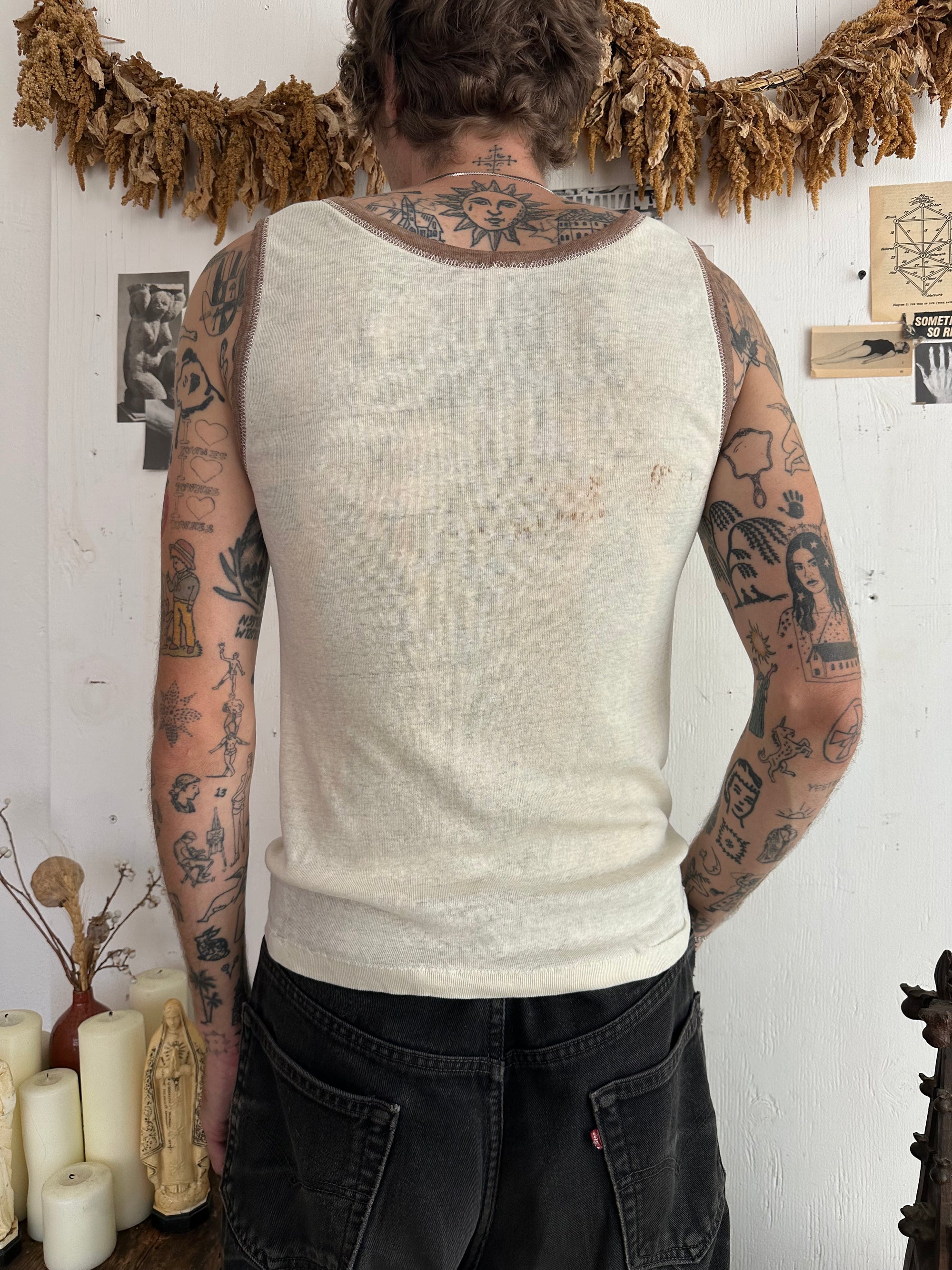 1970s Paper Thin Tank Top