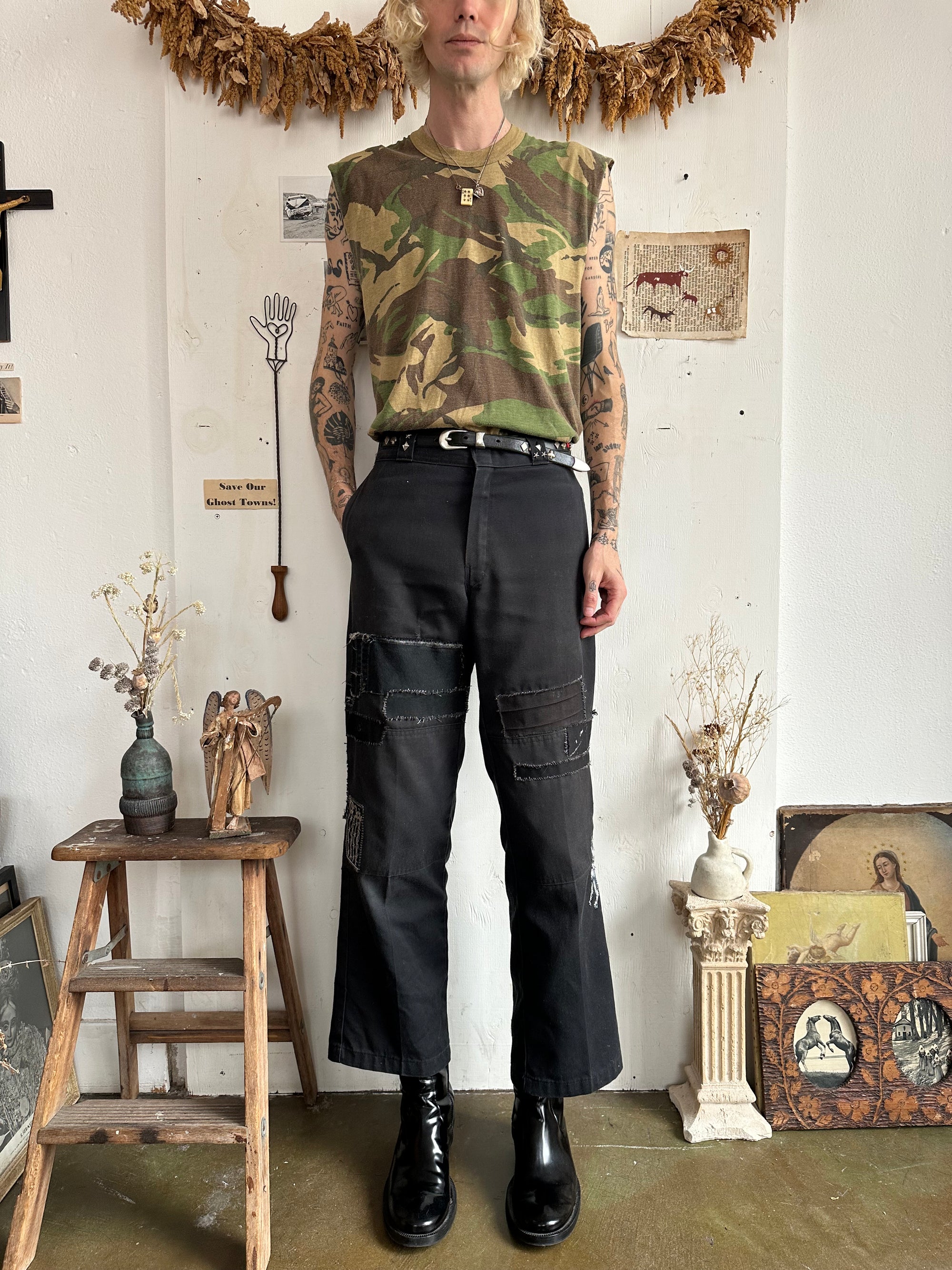 1980s Camo Muscle Tee