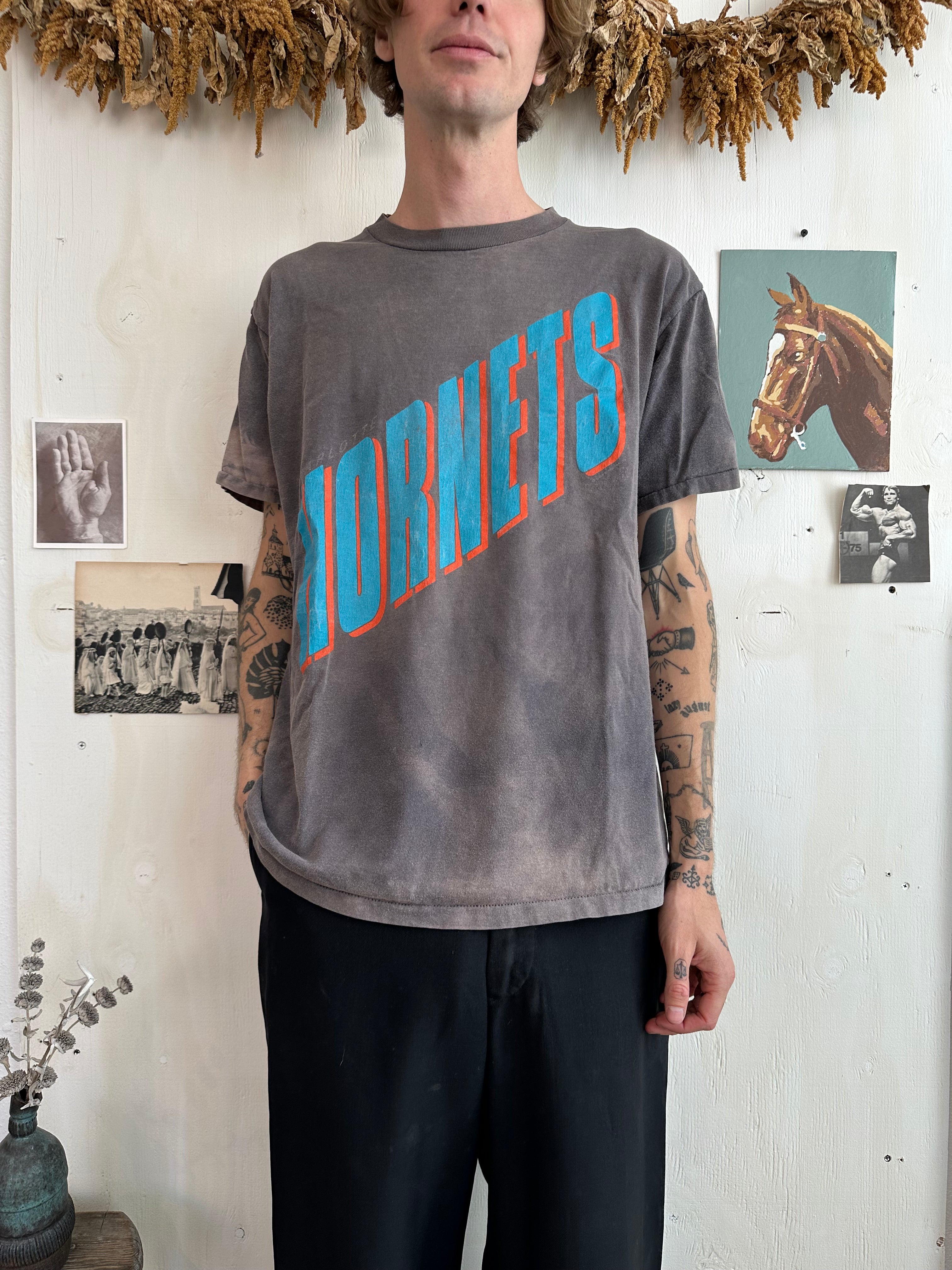 1990s Sun Faded Hornets Tee (L/XL)