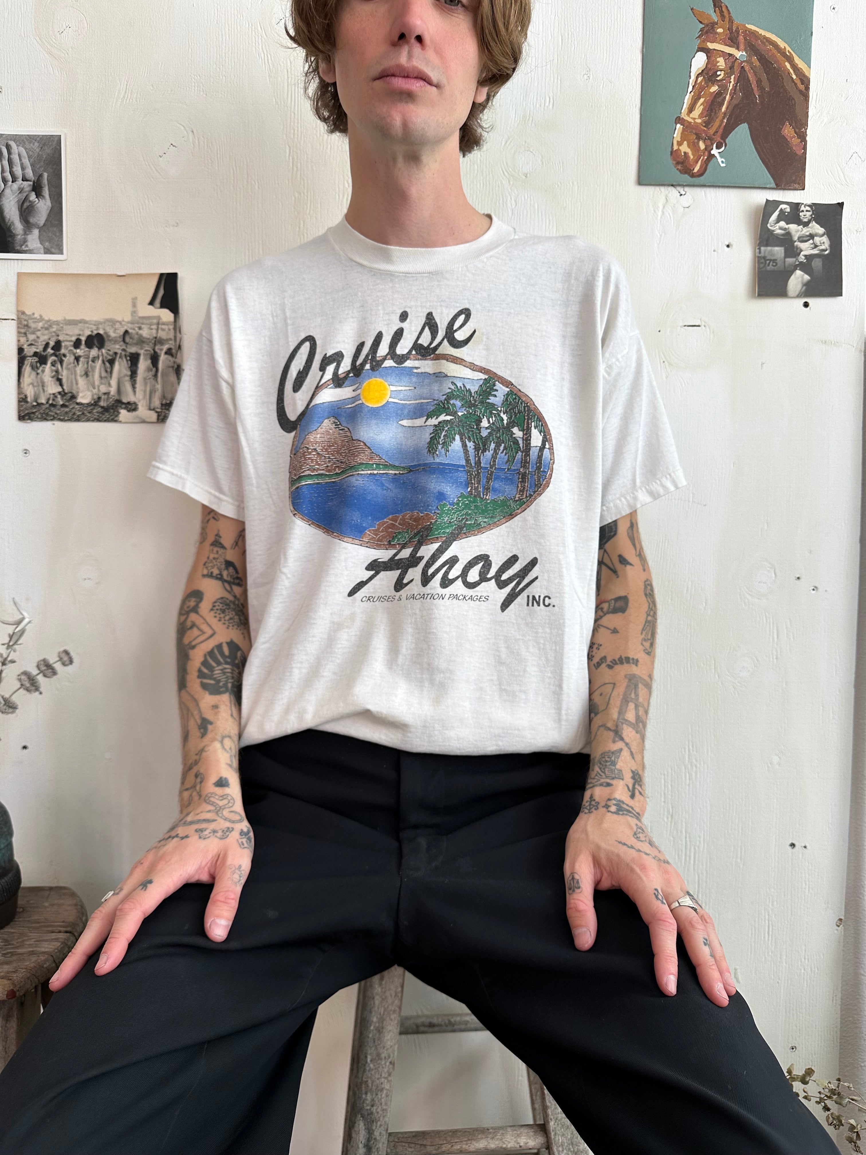 1990s Cruise Ahoy Tee (XL)