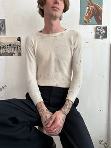1970s Thrashed Paper Thin Hanes Thermal (M)