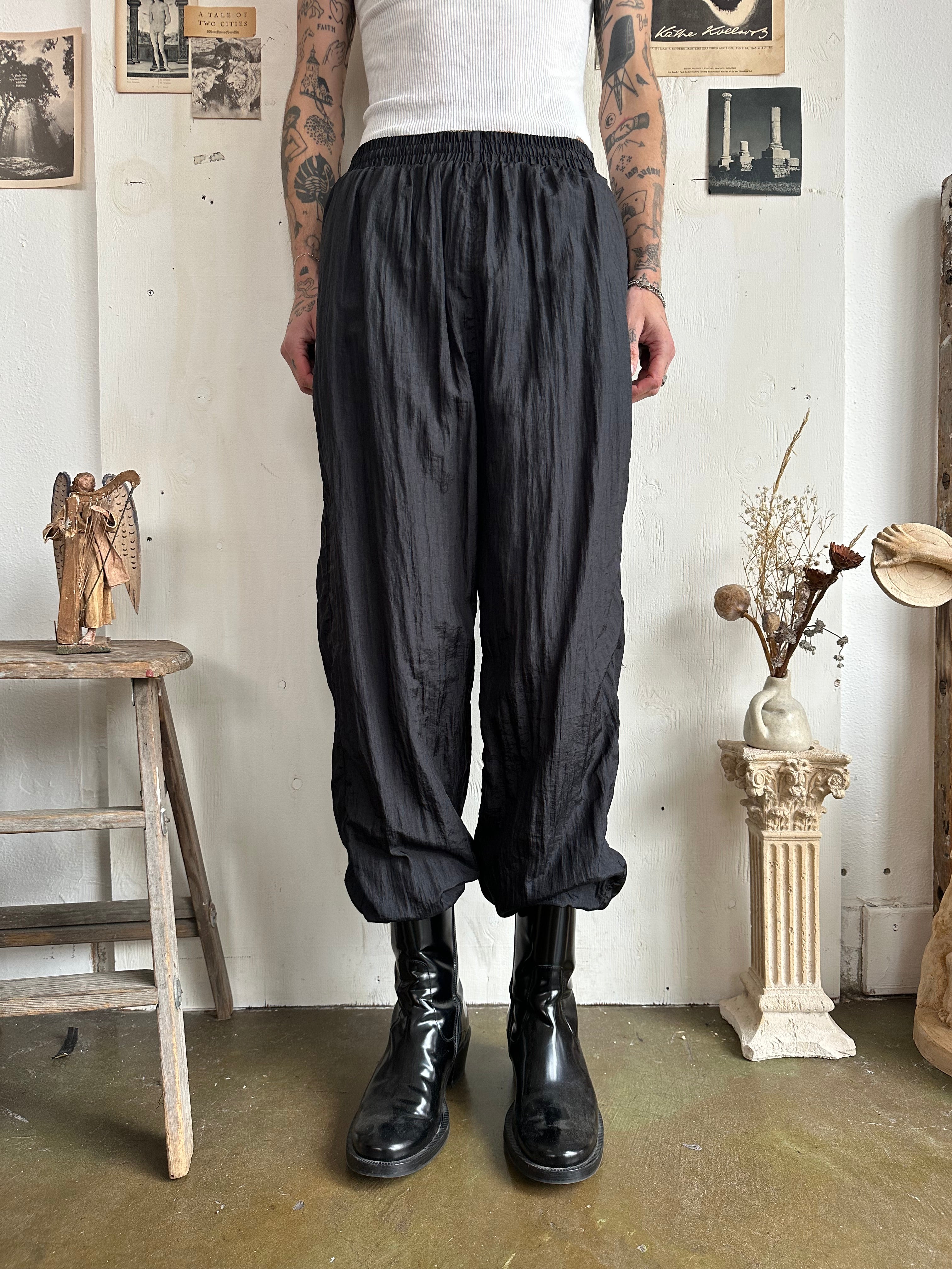 1980s Baggy Nylon Pants (32/30)
