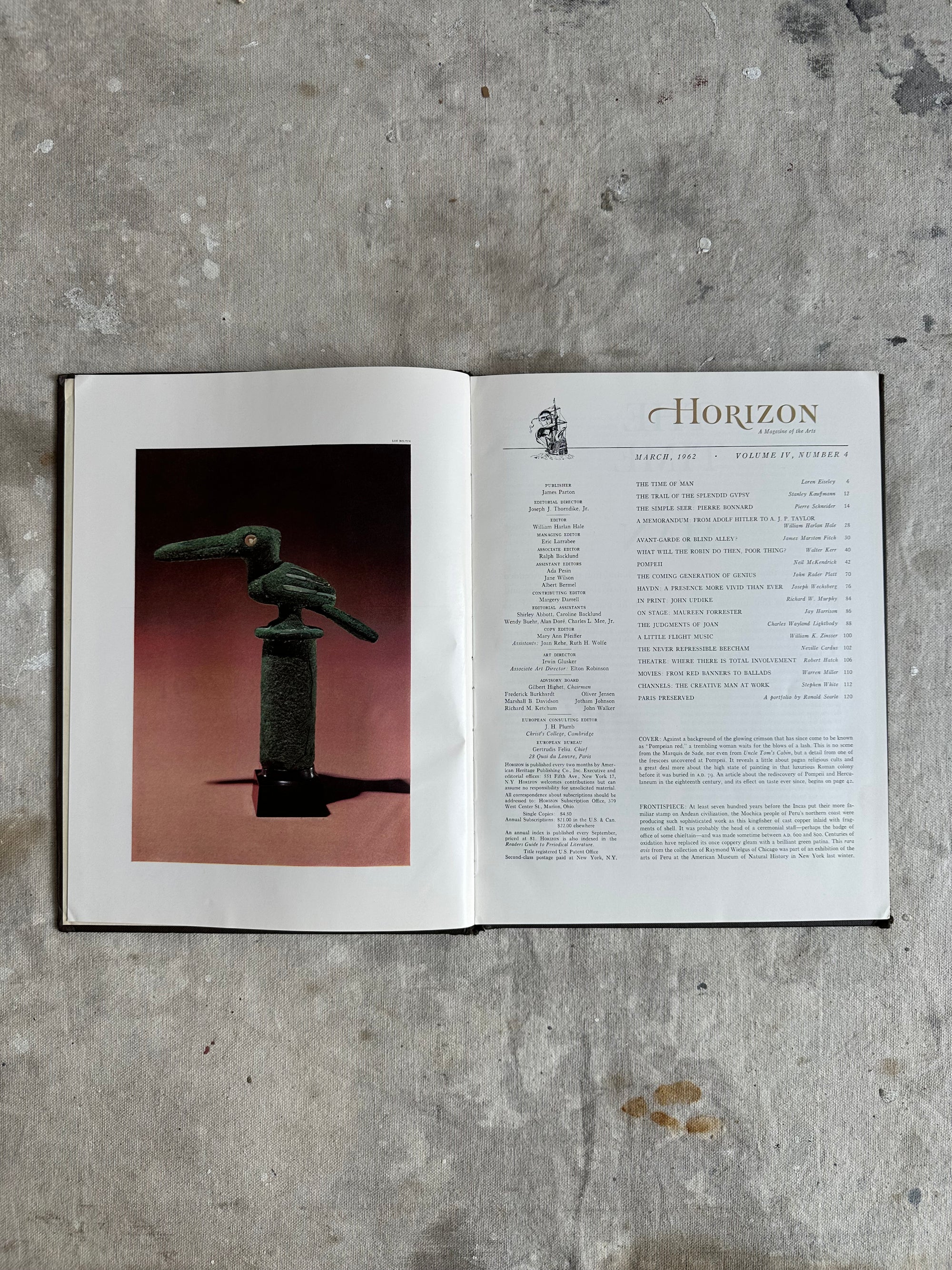 Horizon Magazine Issue March 1962