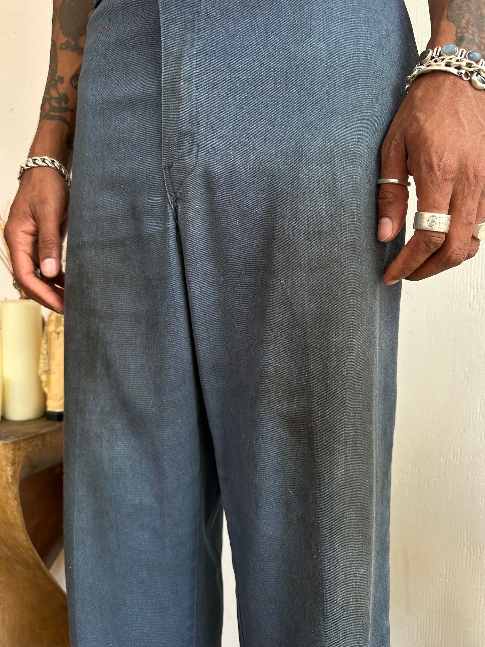 1990s Well Worn Faded Blue Dickies