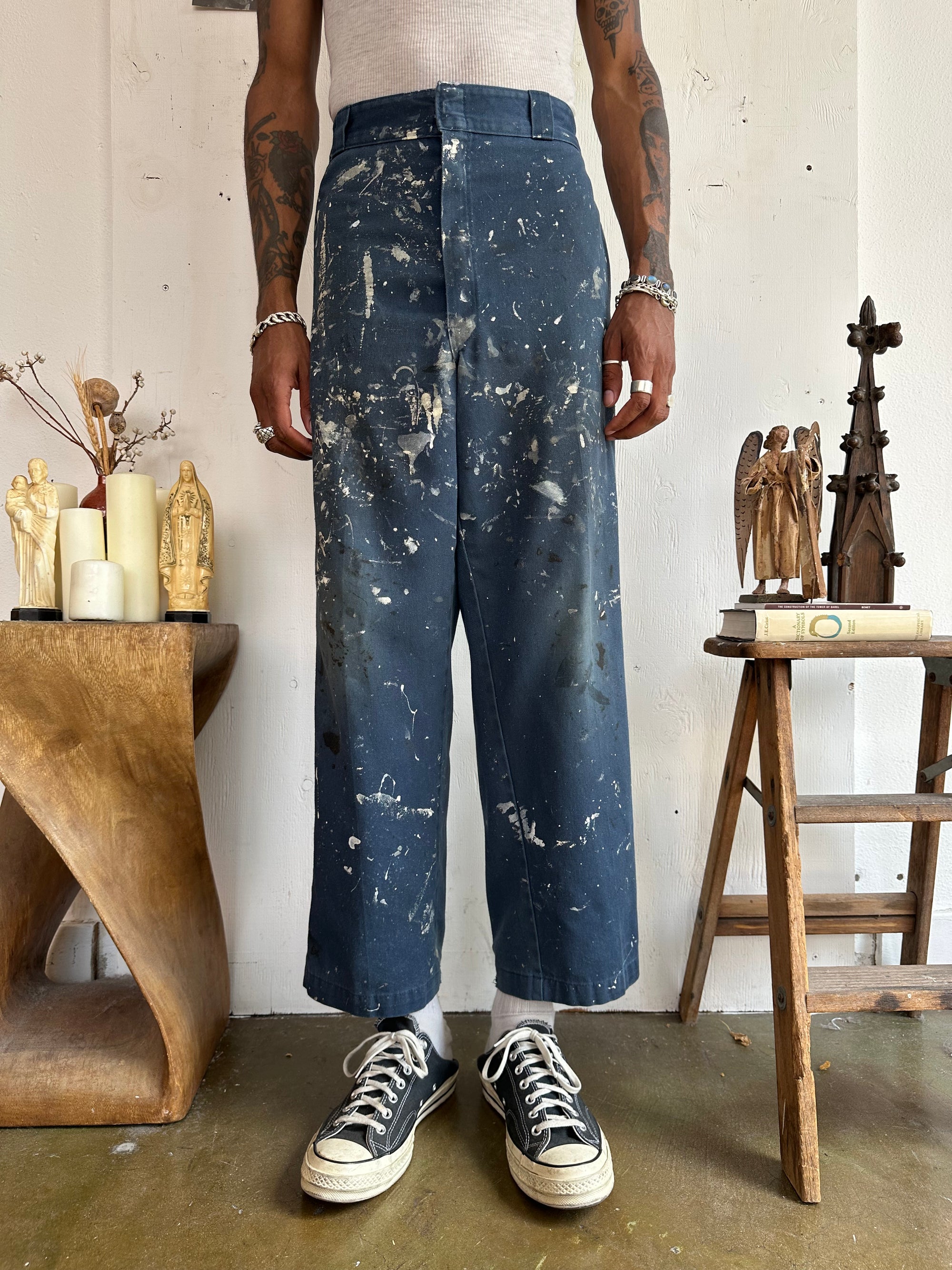 1980s Paint Splattered Dickies