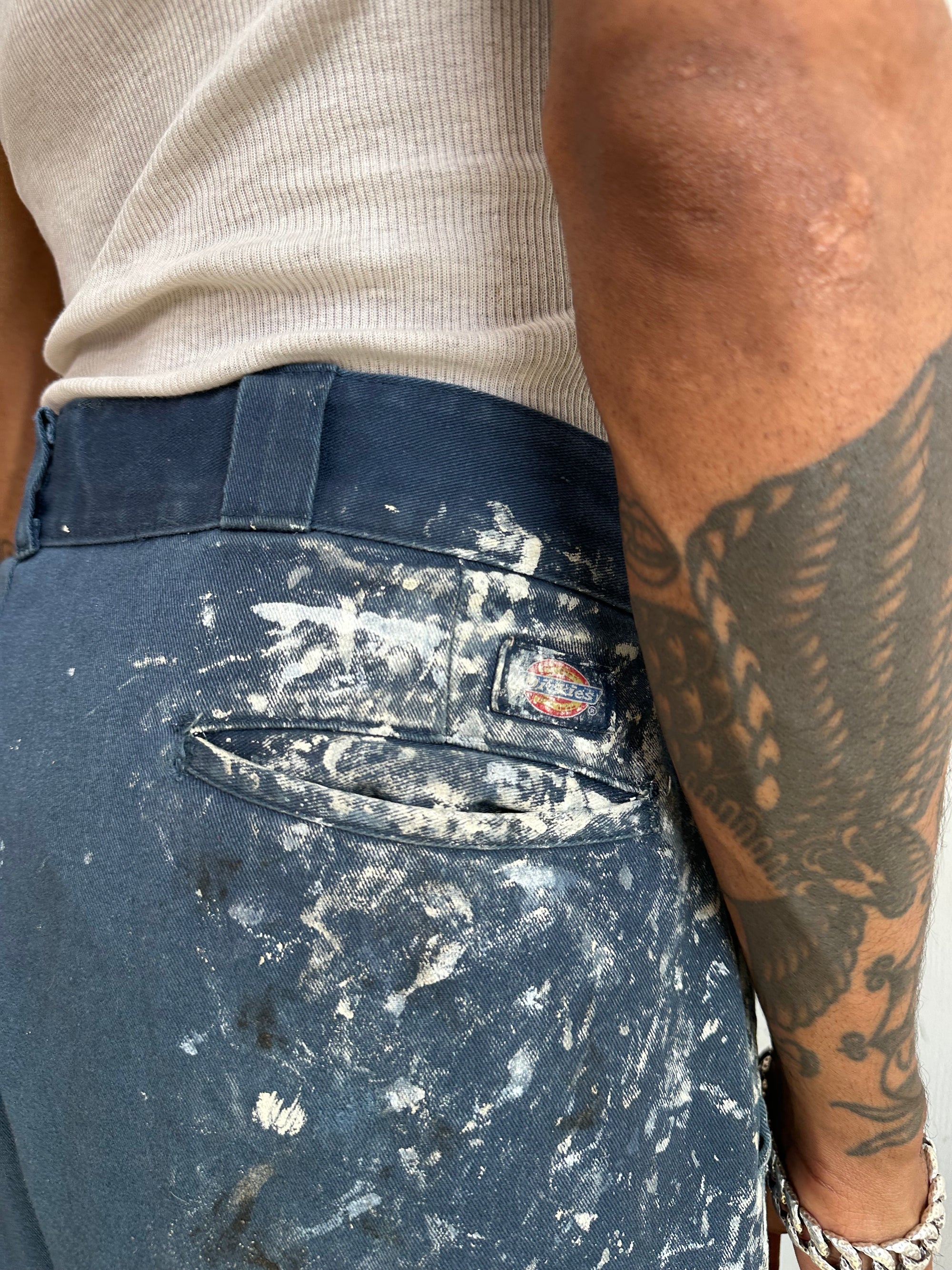 1980s Paint Splattered Dickies
