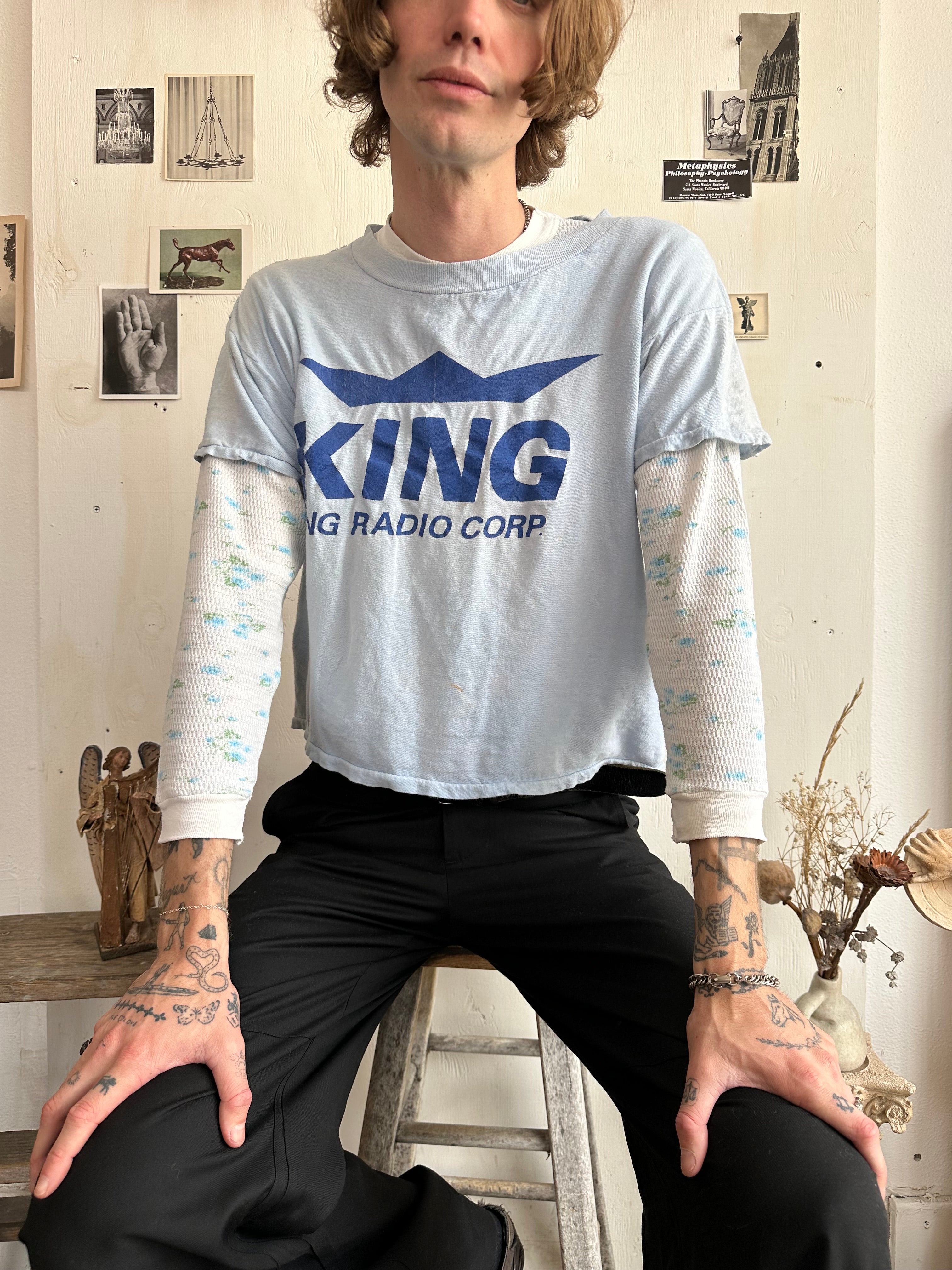 1980s King Radio T-Shirt (Boxy M)