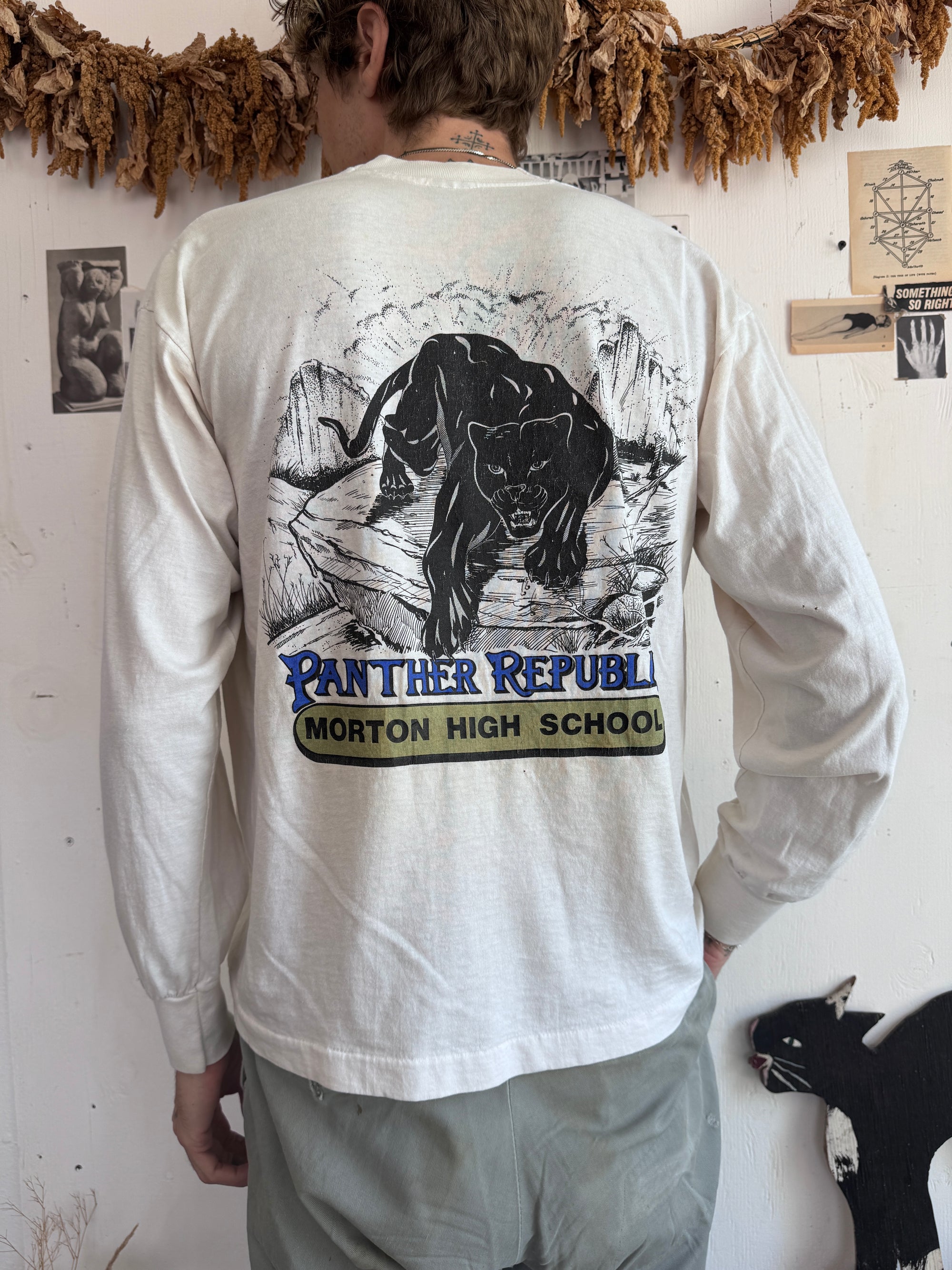 1990s Panther Republic Long Sleeve (L)