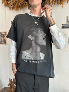 1990s Well Worn Billy Holiday T-Shirt (XL)
