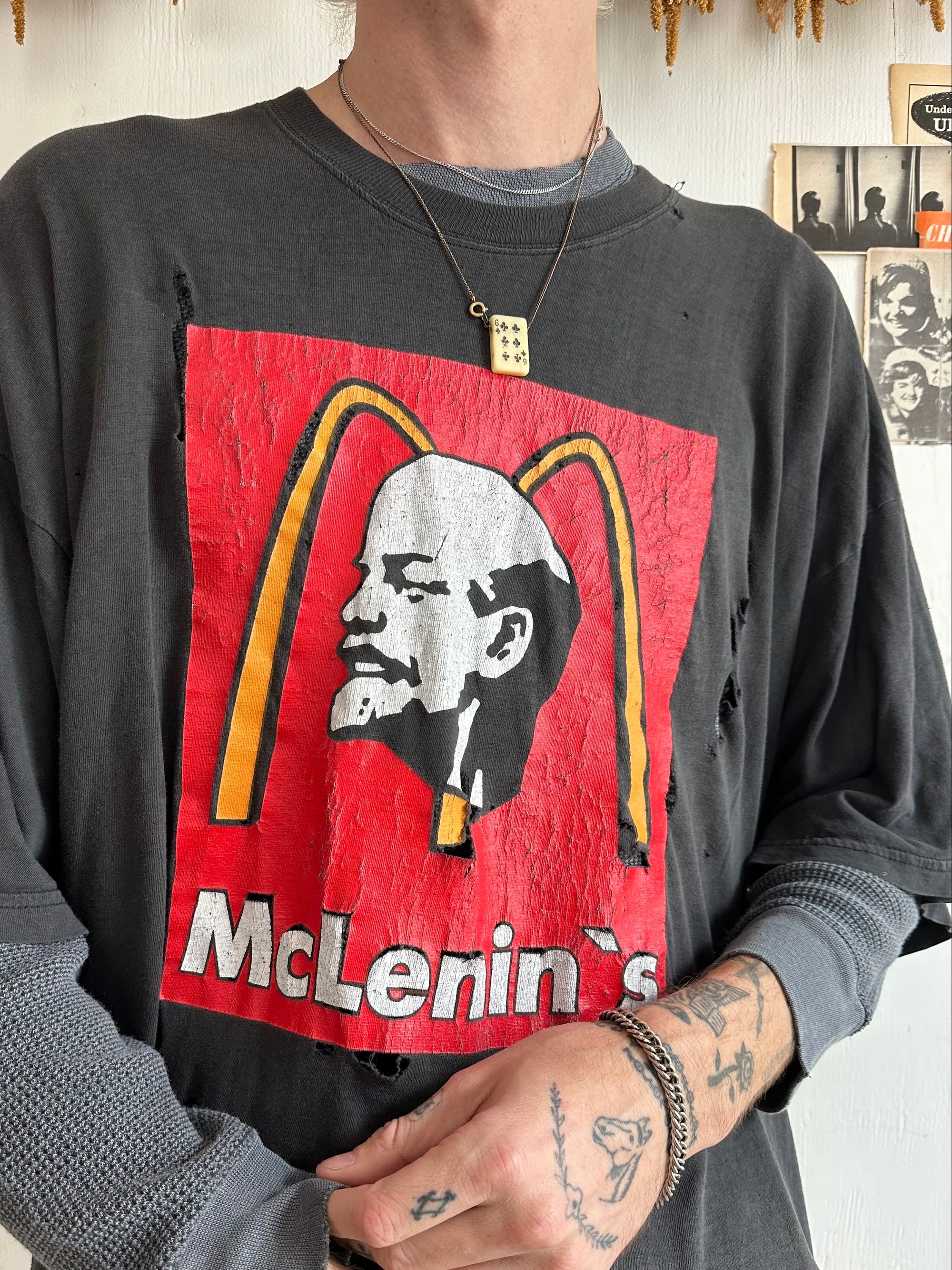 1990s Thrashed and Paper Thin Mclennins T-Shirt