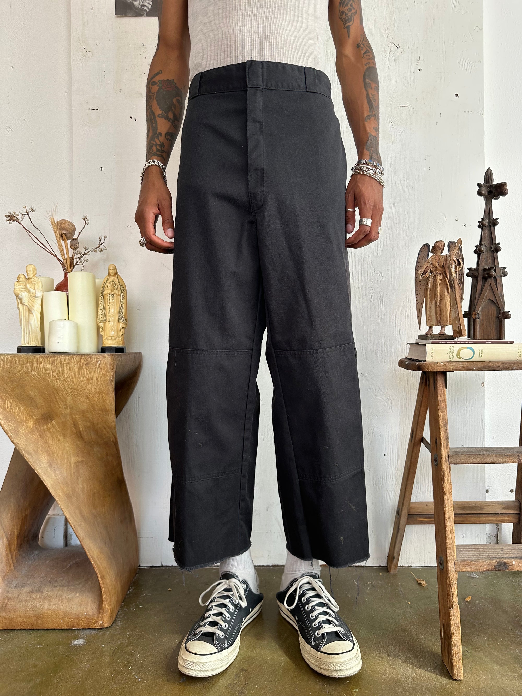 2000s Loose Fit Sun Faded Black Dickies