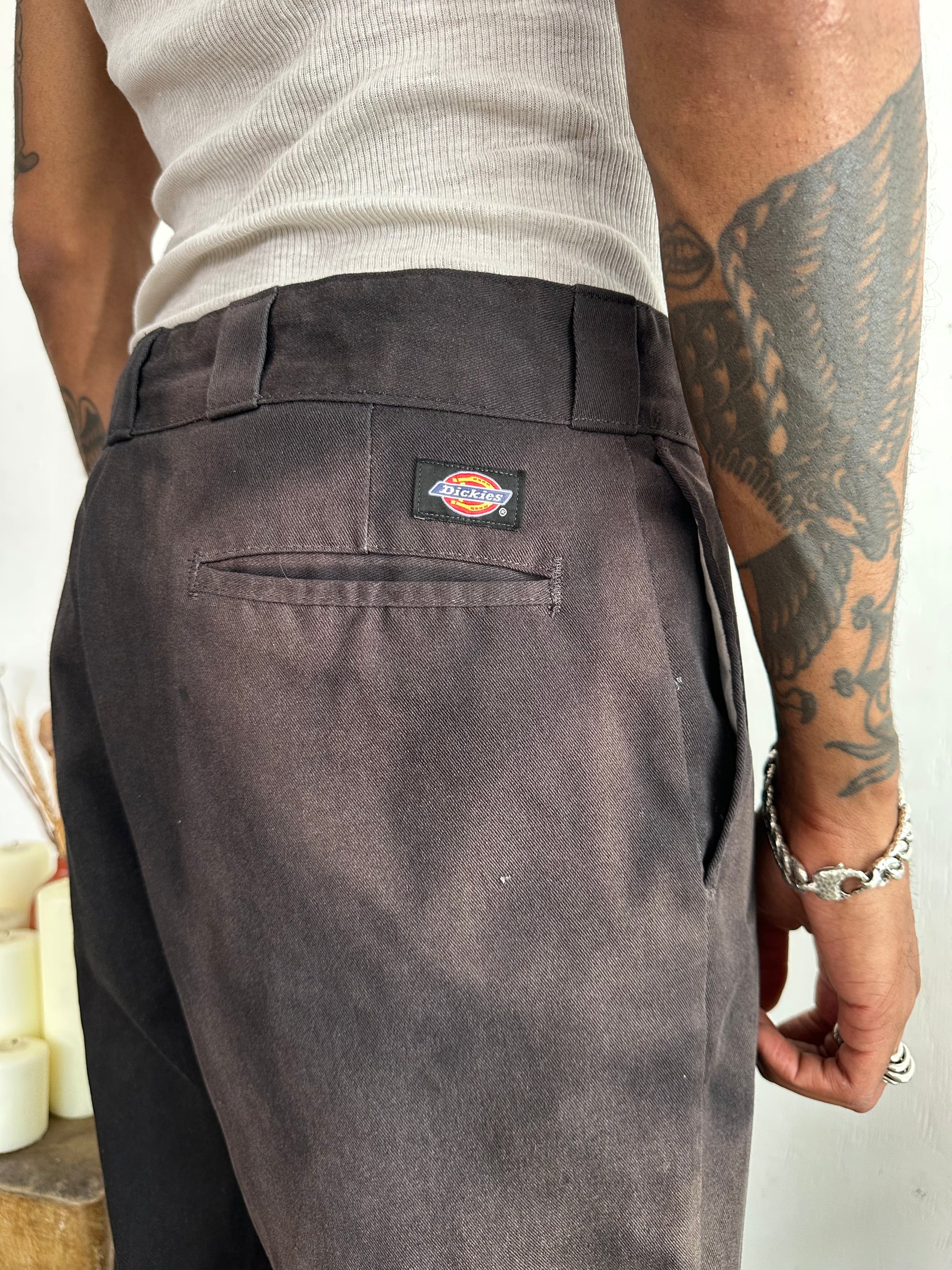 2000s Sun Faded Black Dickies 8742
