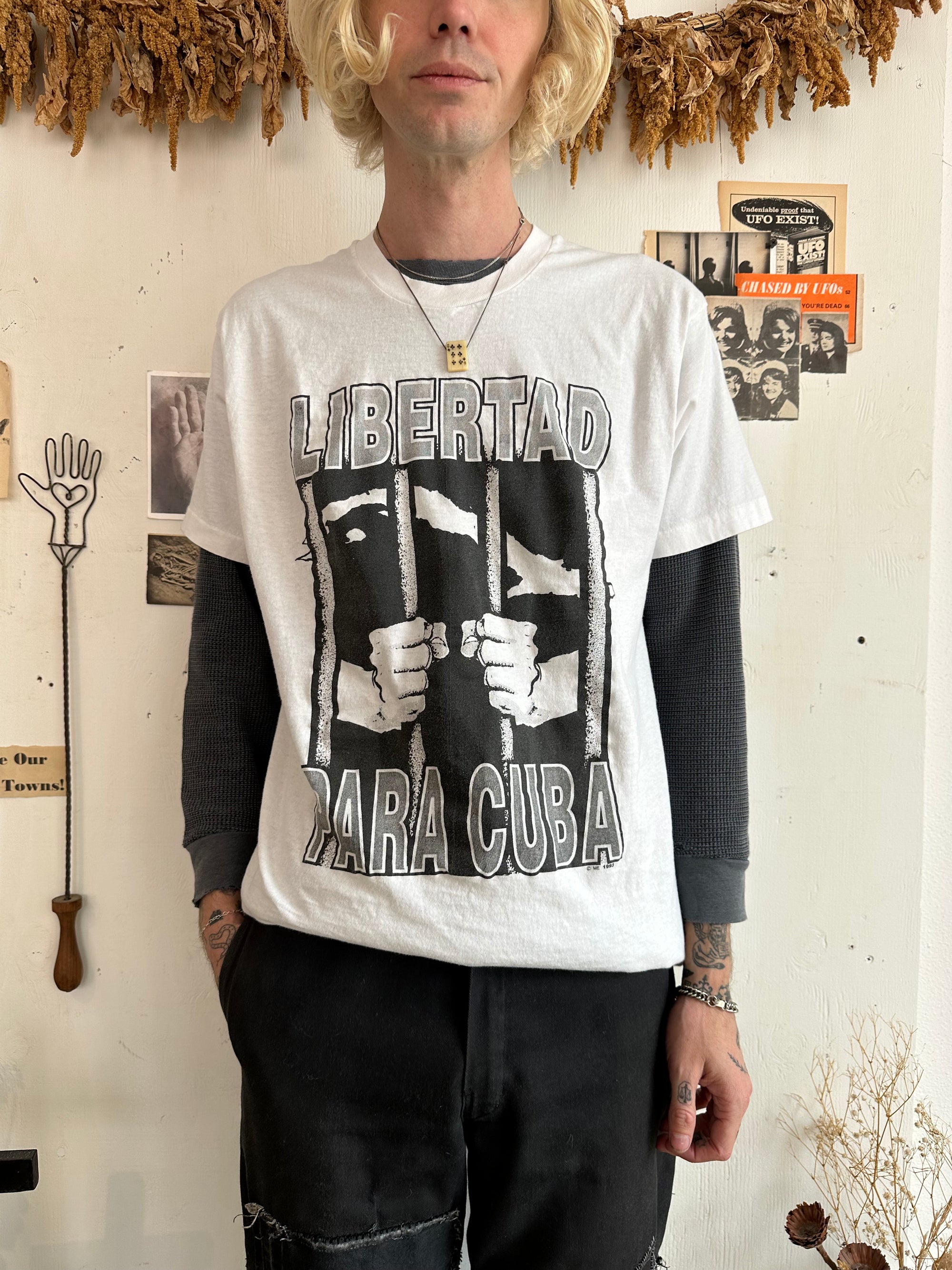 1993 Liberty for Cuba Tee