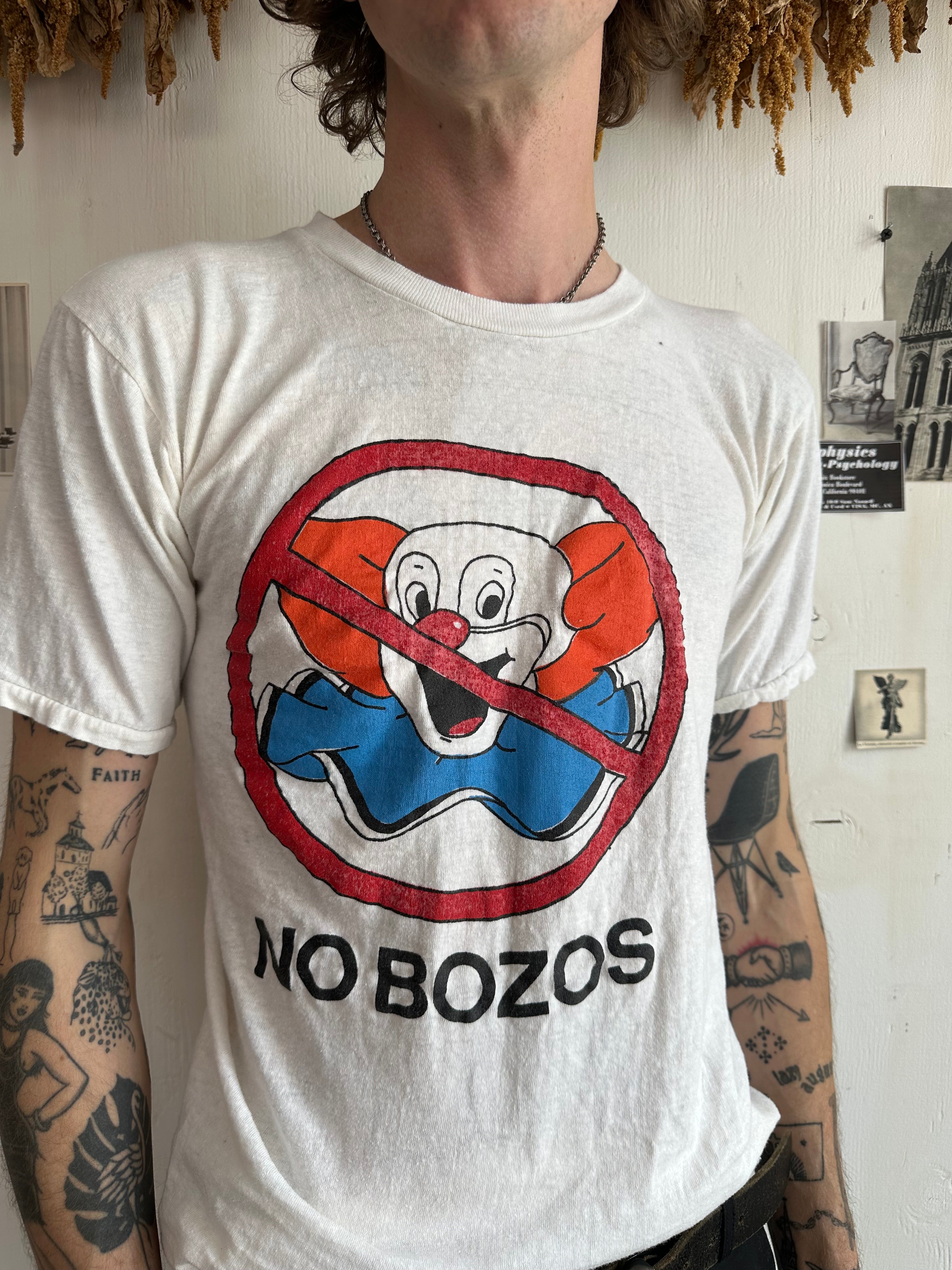 1970s No Bozos T-Shirt (S/M)