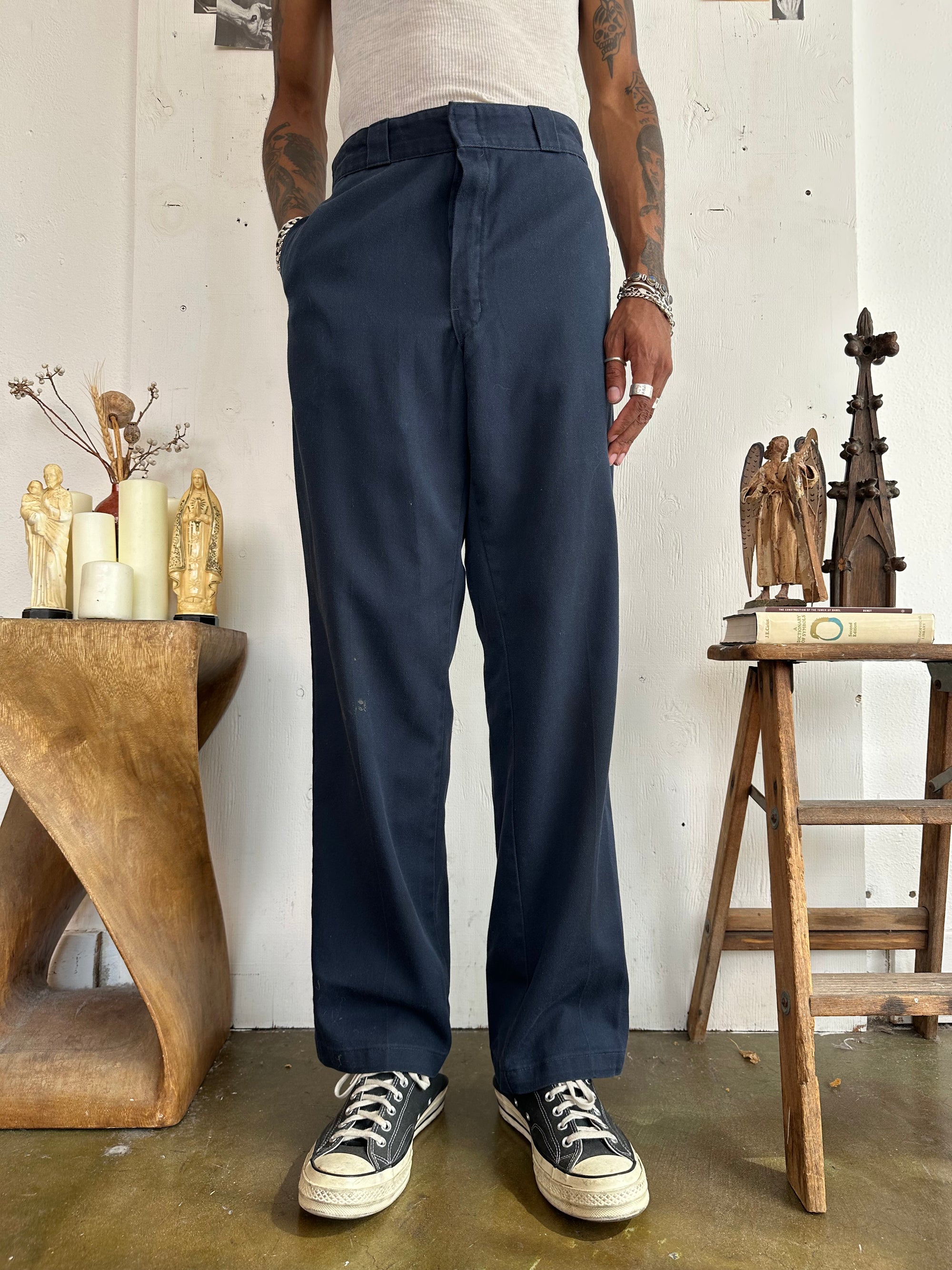 2000s Navy Blue Dickies 874 Flex