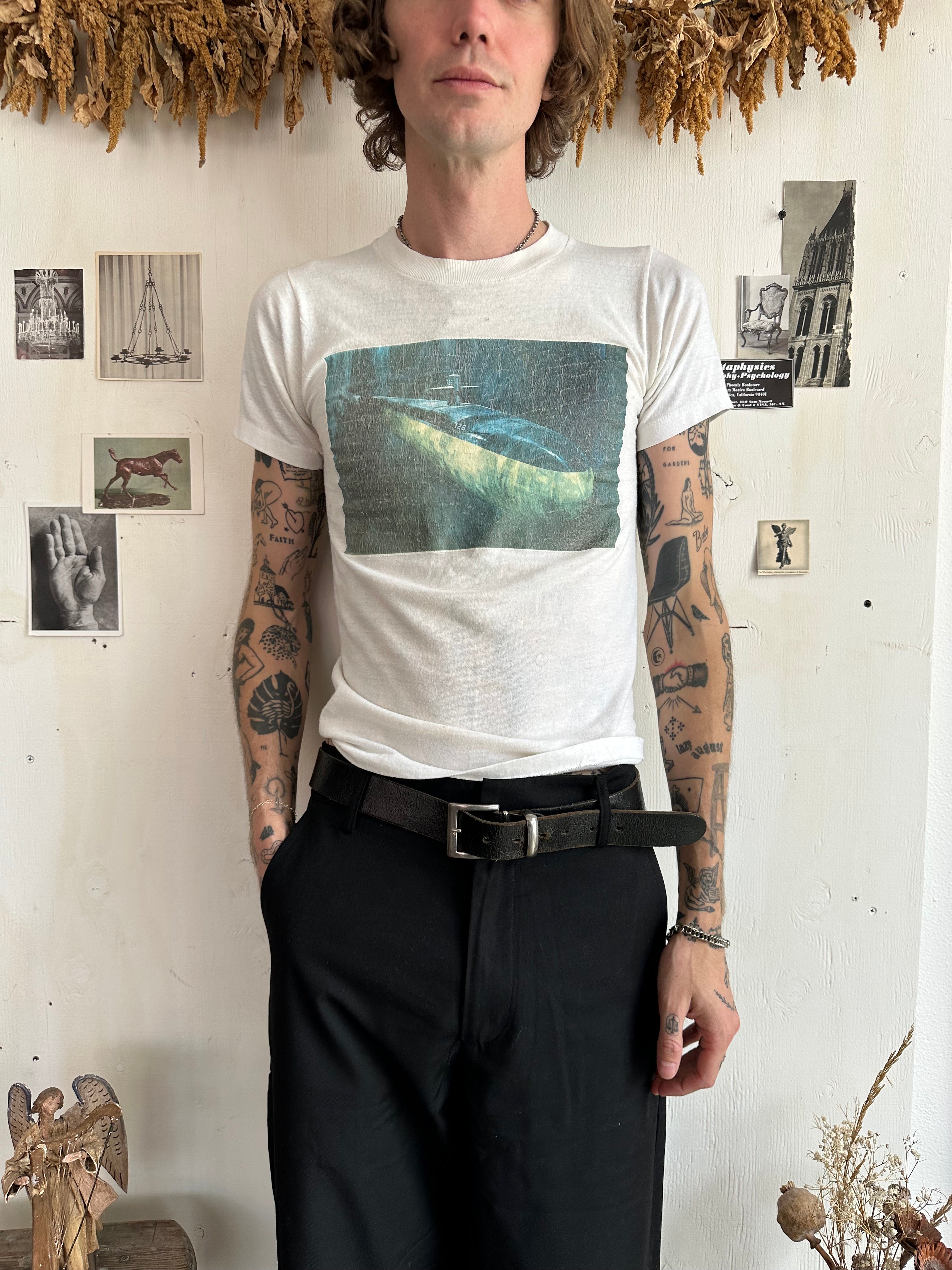 1980s Faded Submarine T-Shirt (S)