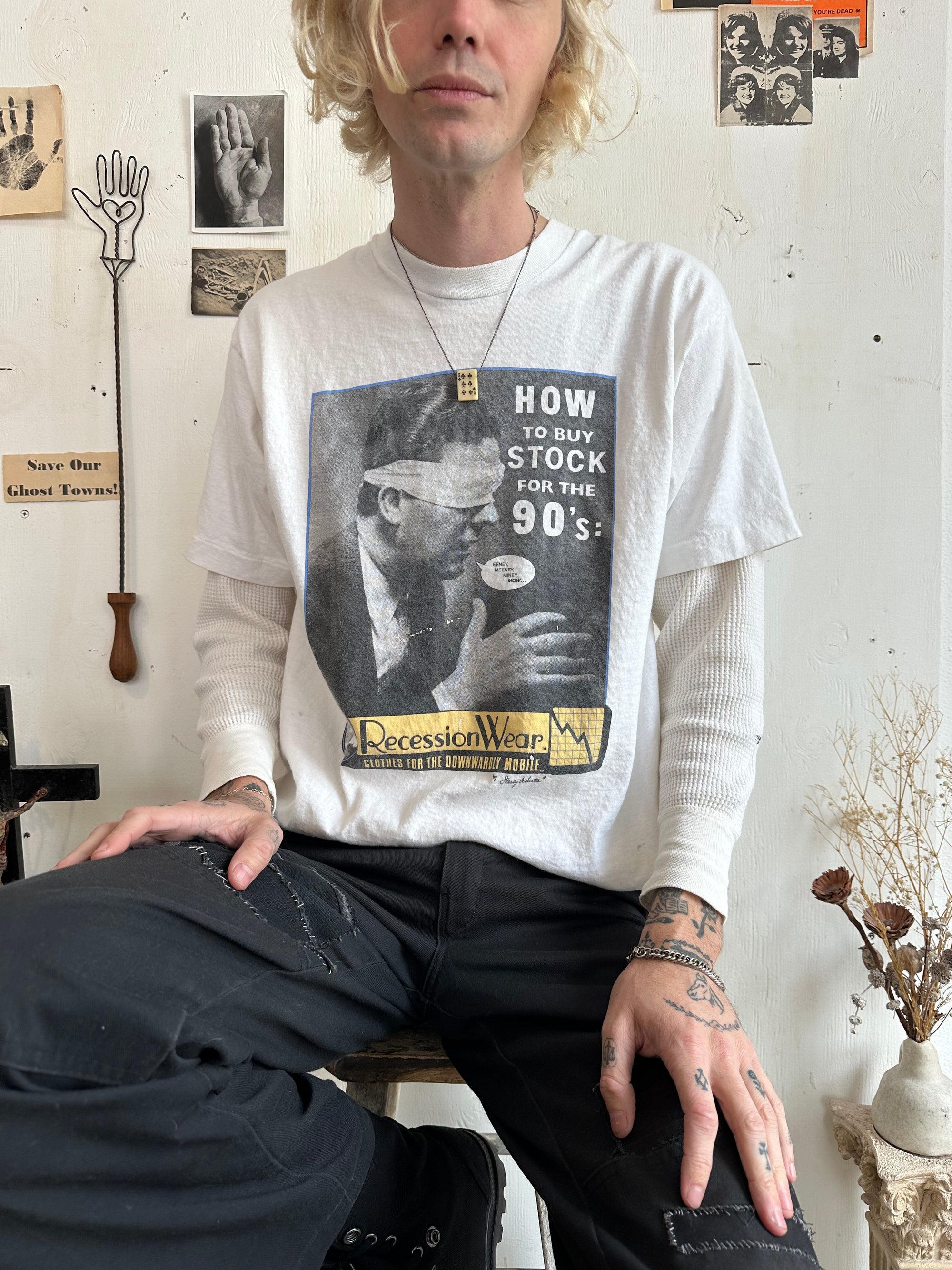 1990s Recession Wear Stanley DeSantis Tee