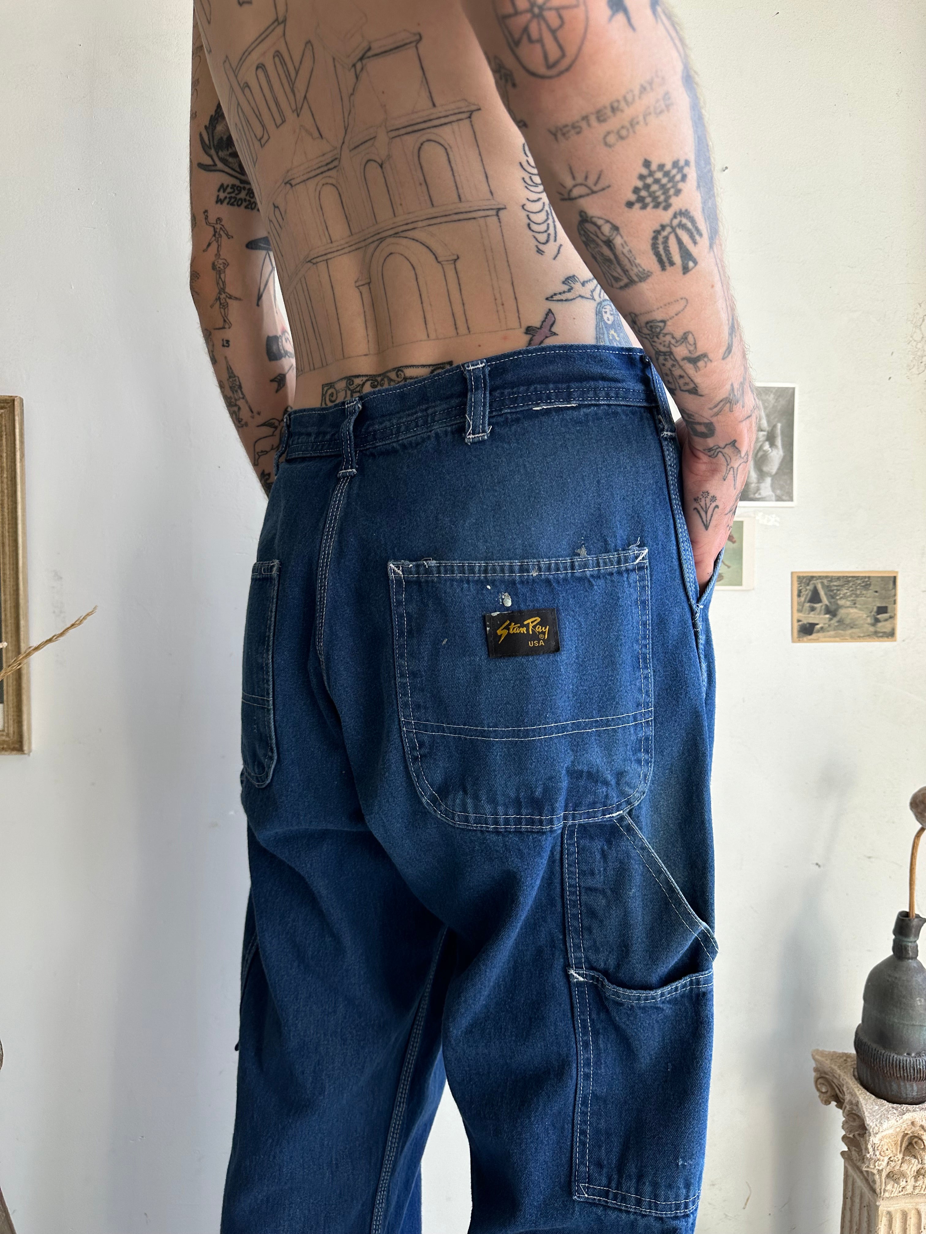 1980s Stan Ray Relaxed Carpenter Jeans (32 x 31)