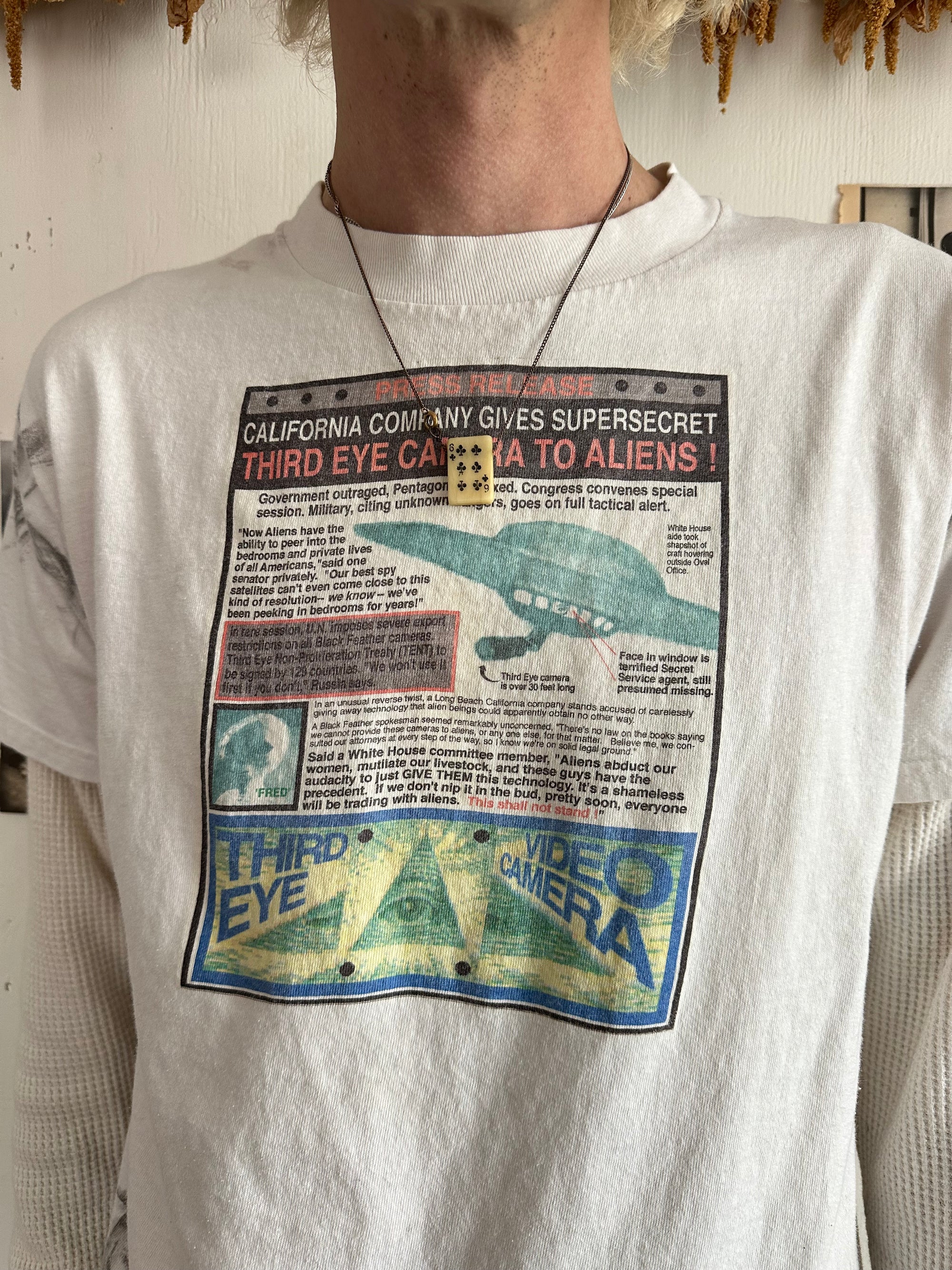 2000s Third Eye Video Camera T-Shirt