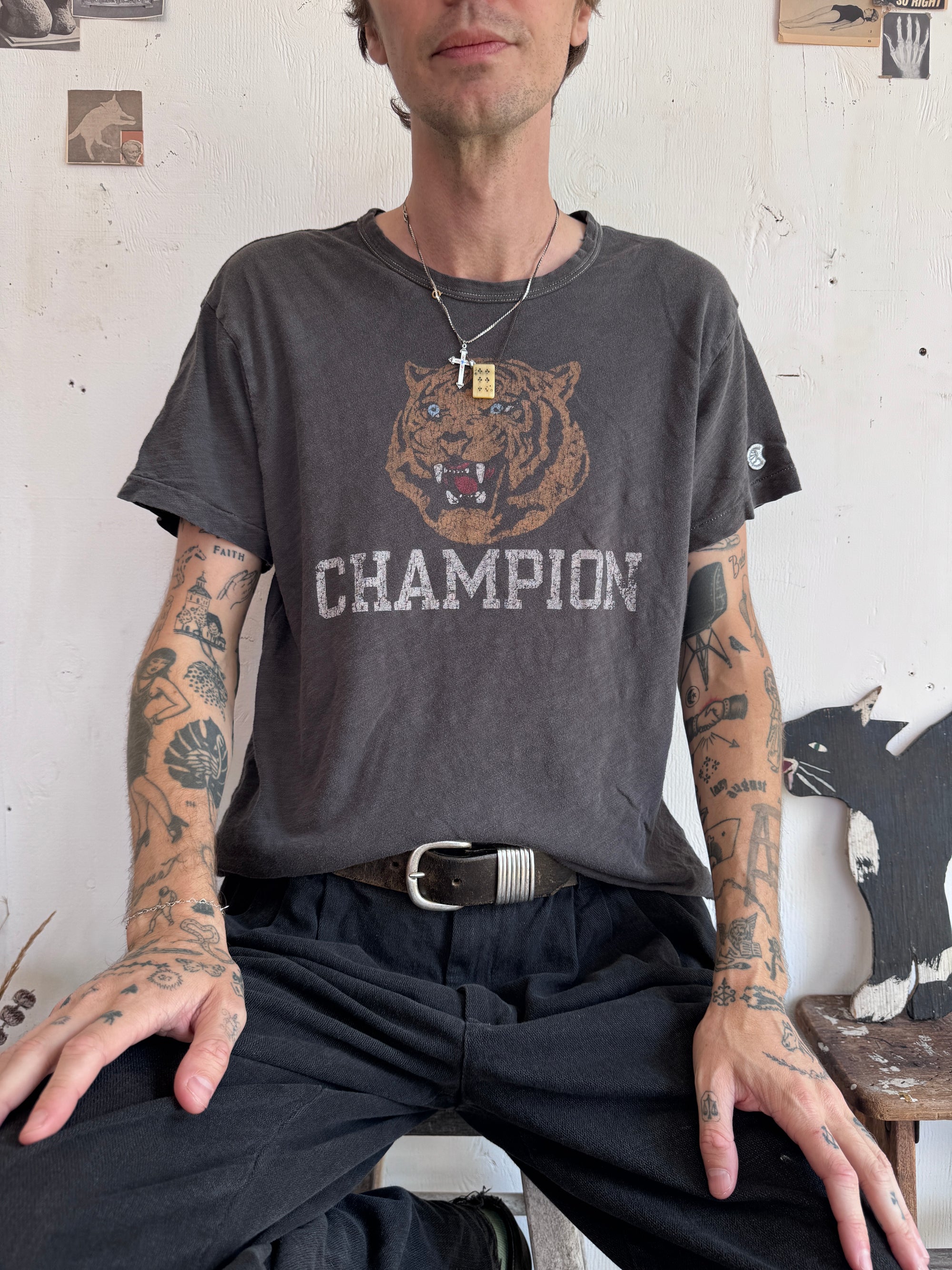 2010s Champion x Todd Snyder Tiger T-Shirt (M)
