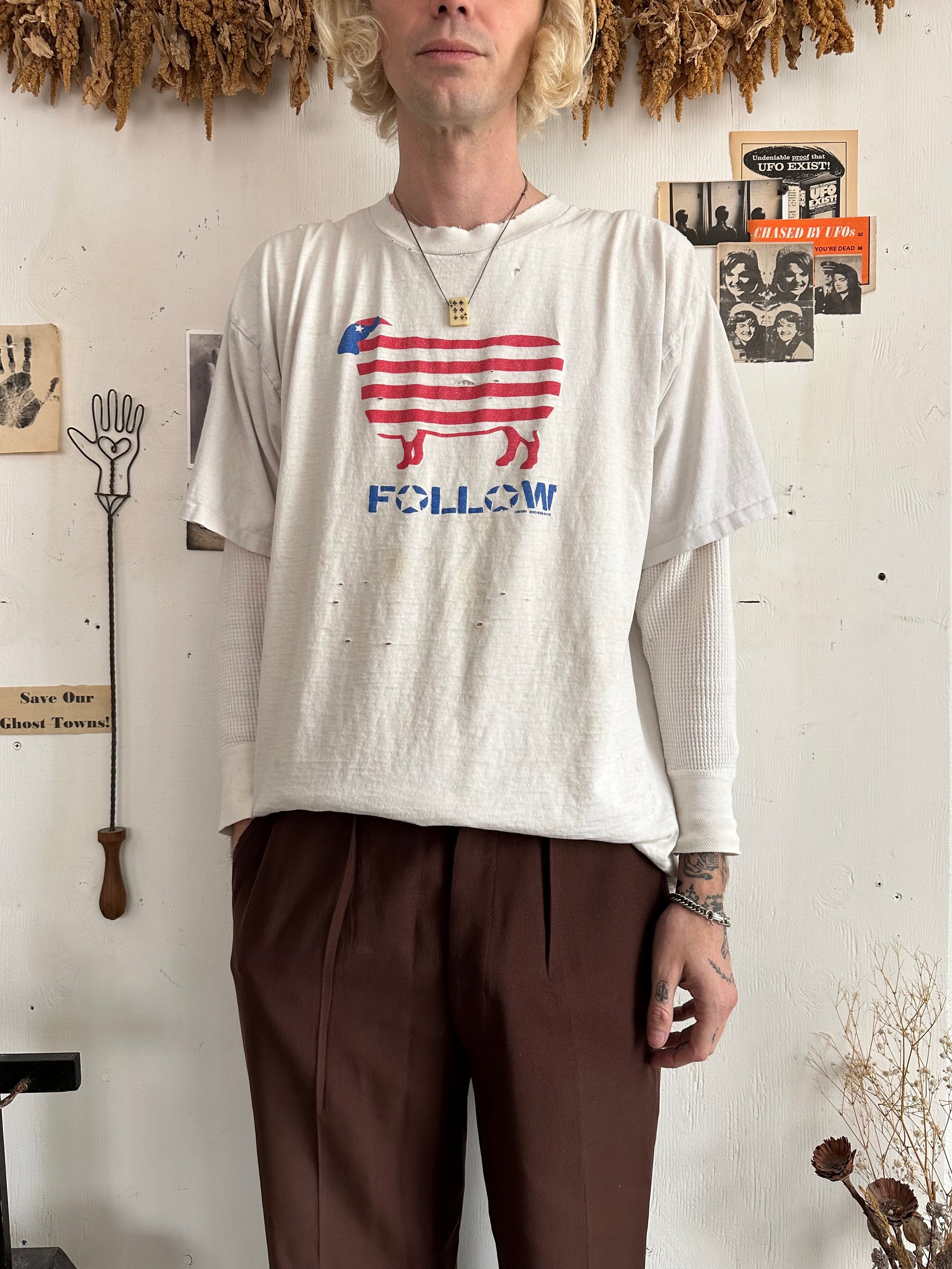 1980s Thrashed Follow T-Shirt