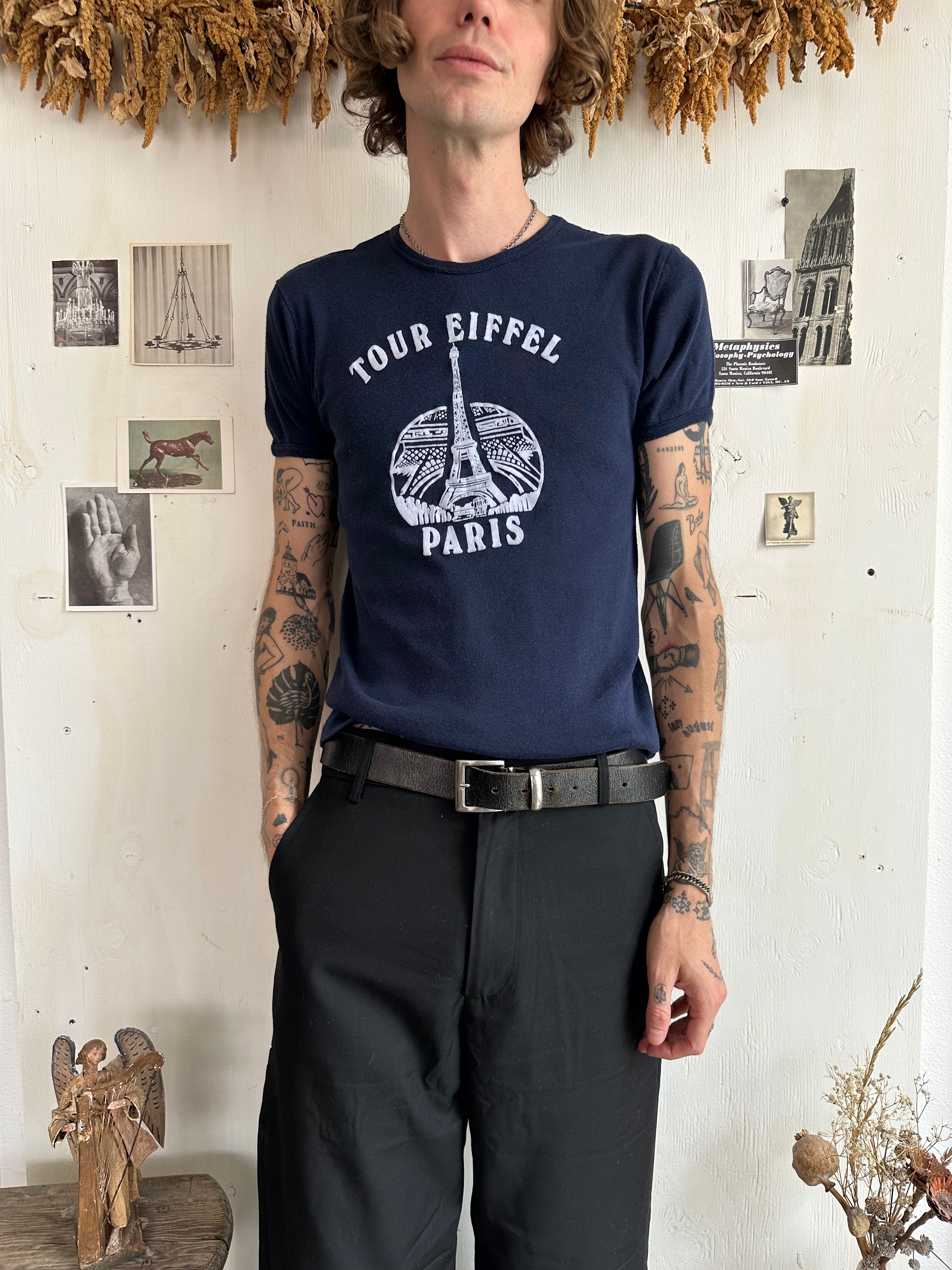 1960s Eiffel Tower Paris Tee (S/M)