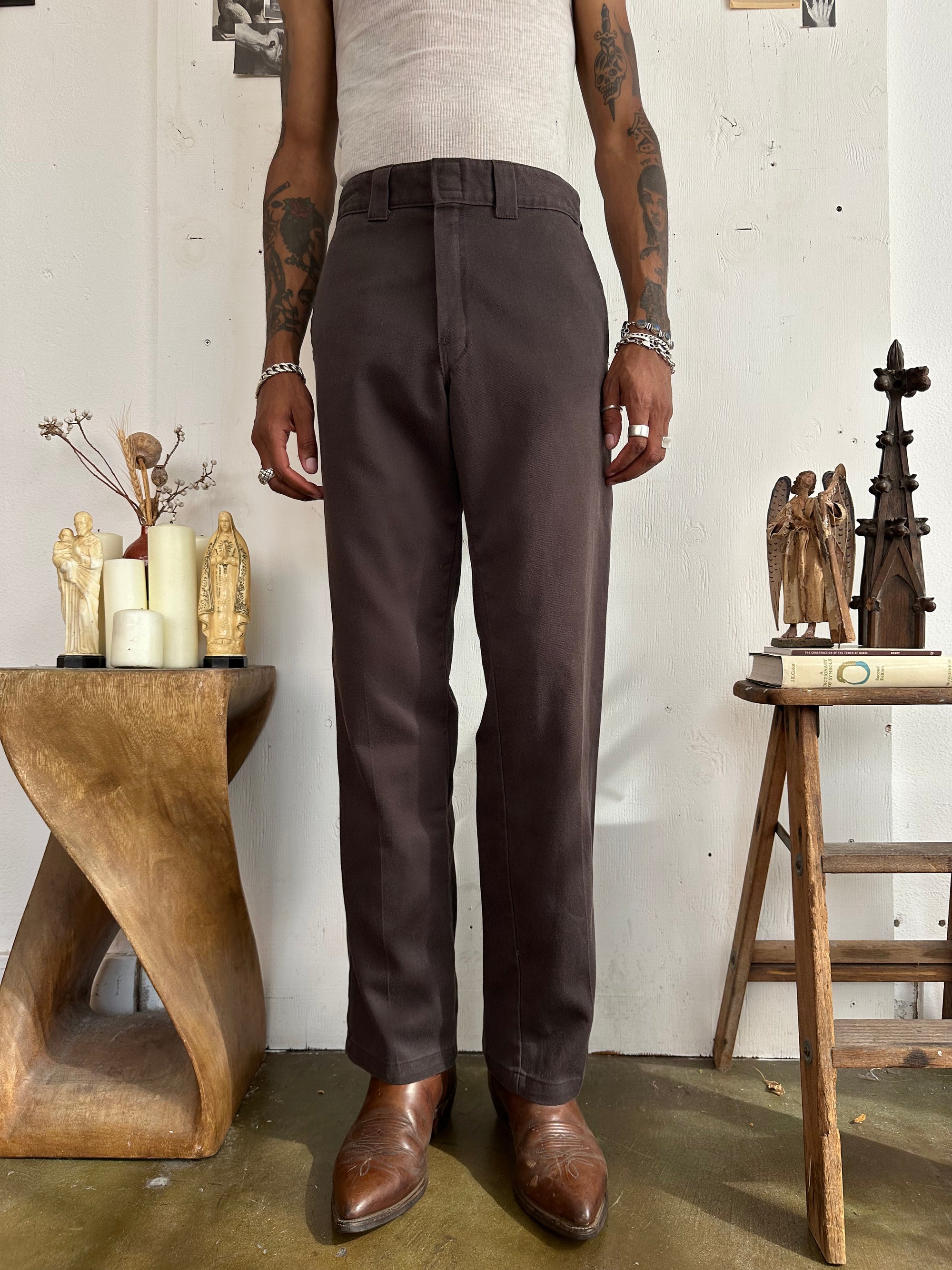 1980s Chocolate Brown Dickies