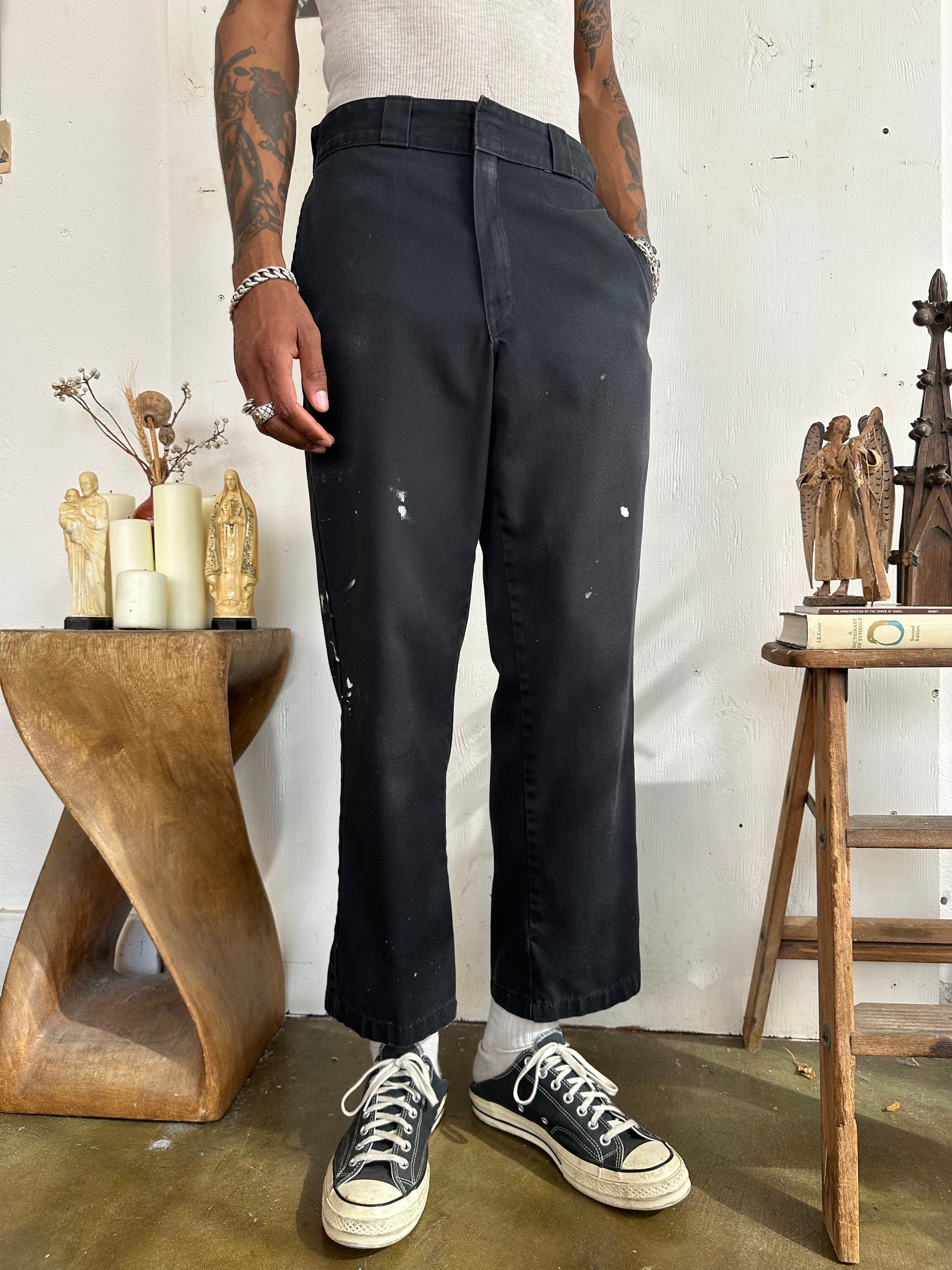 2000s Faded Black Dickies 874