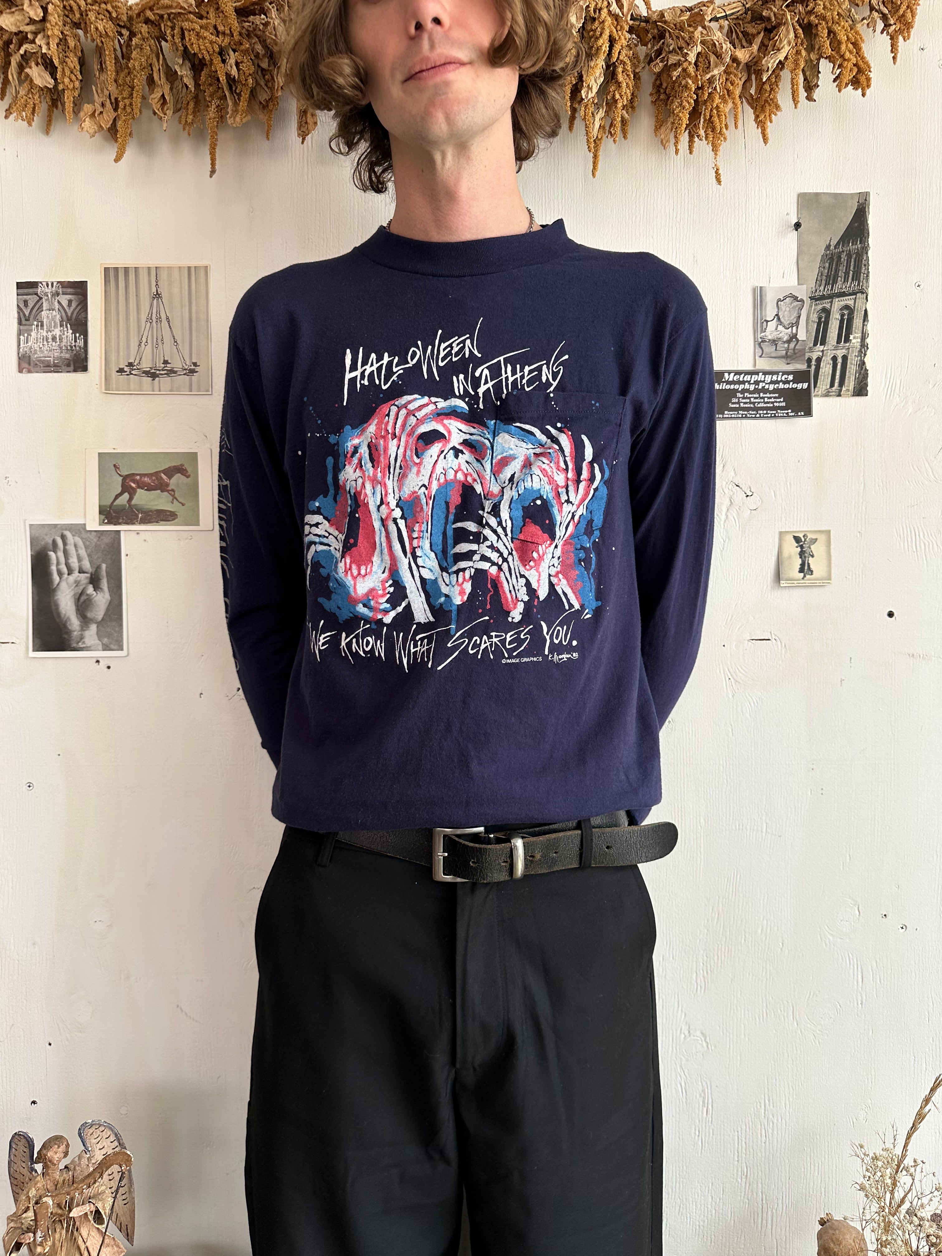 1990s Halloween In Athens Long Sleeve (M)
